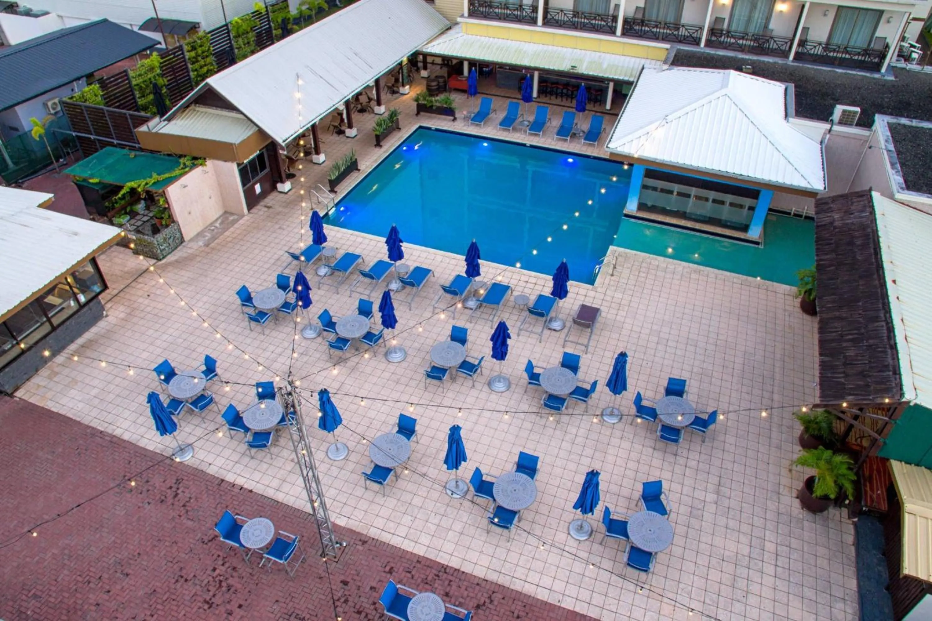Swimming pool in Courtyard by Marriott Paramaribo