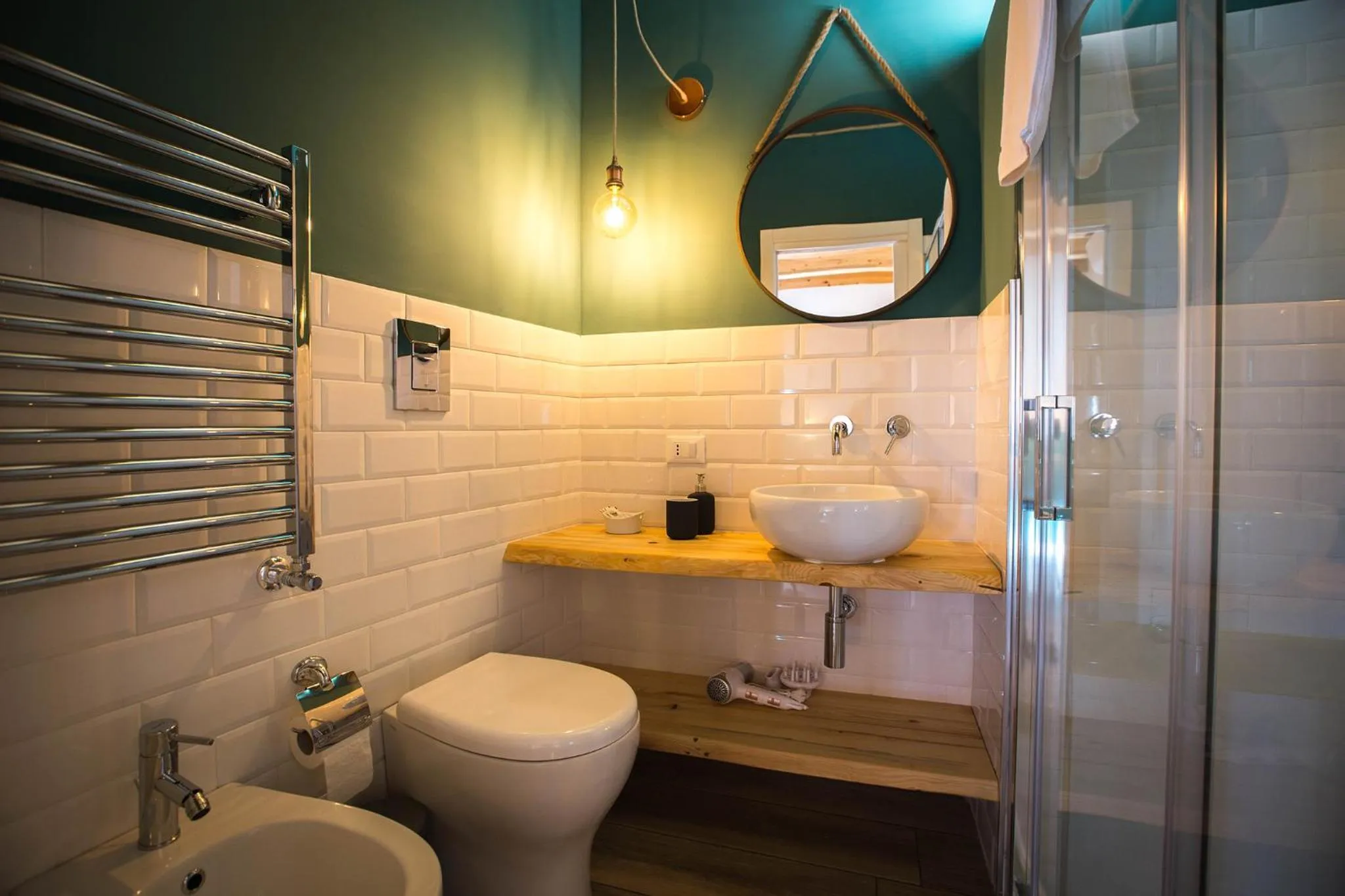 Bathroom in B&B Da Peppa