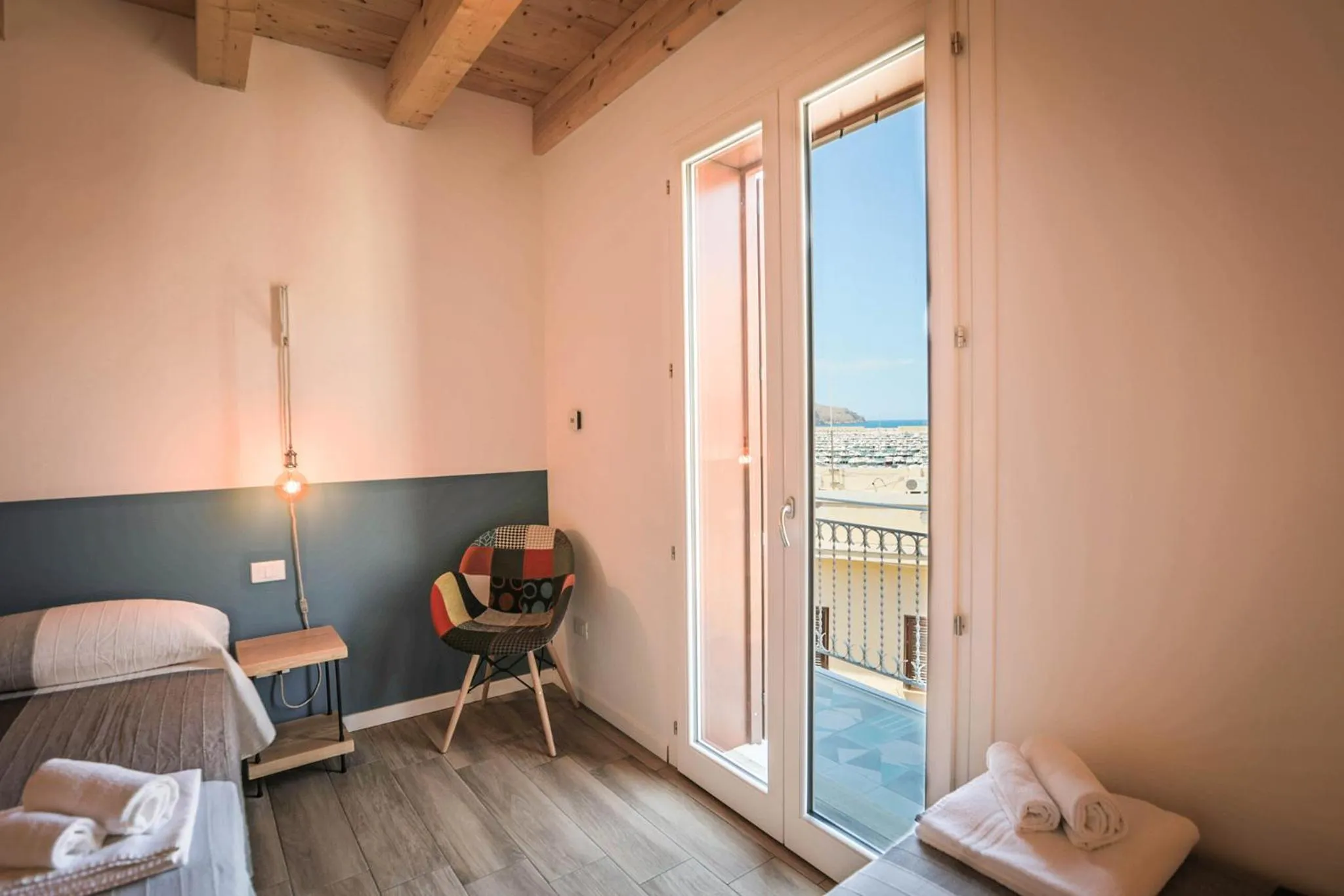 Balcony/Terrace, Bed in B&B Da Peppa