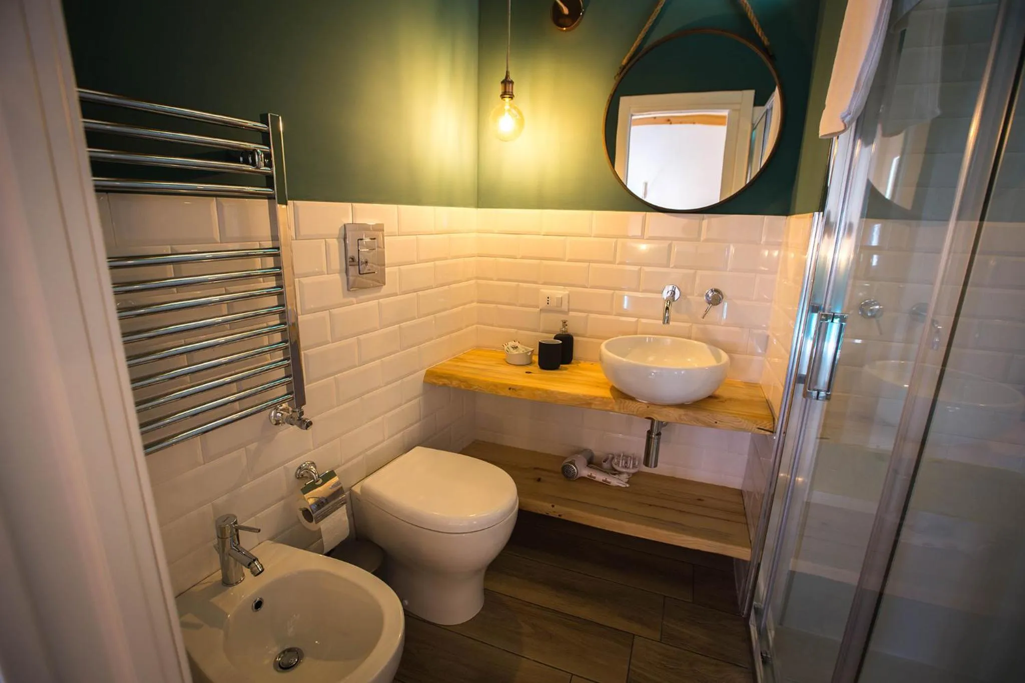 Bathroom in B&B Da Peppa