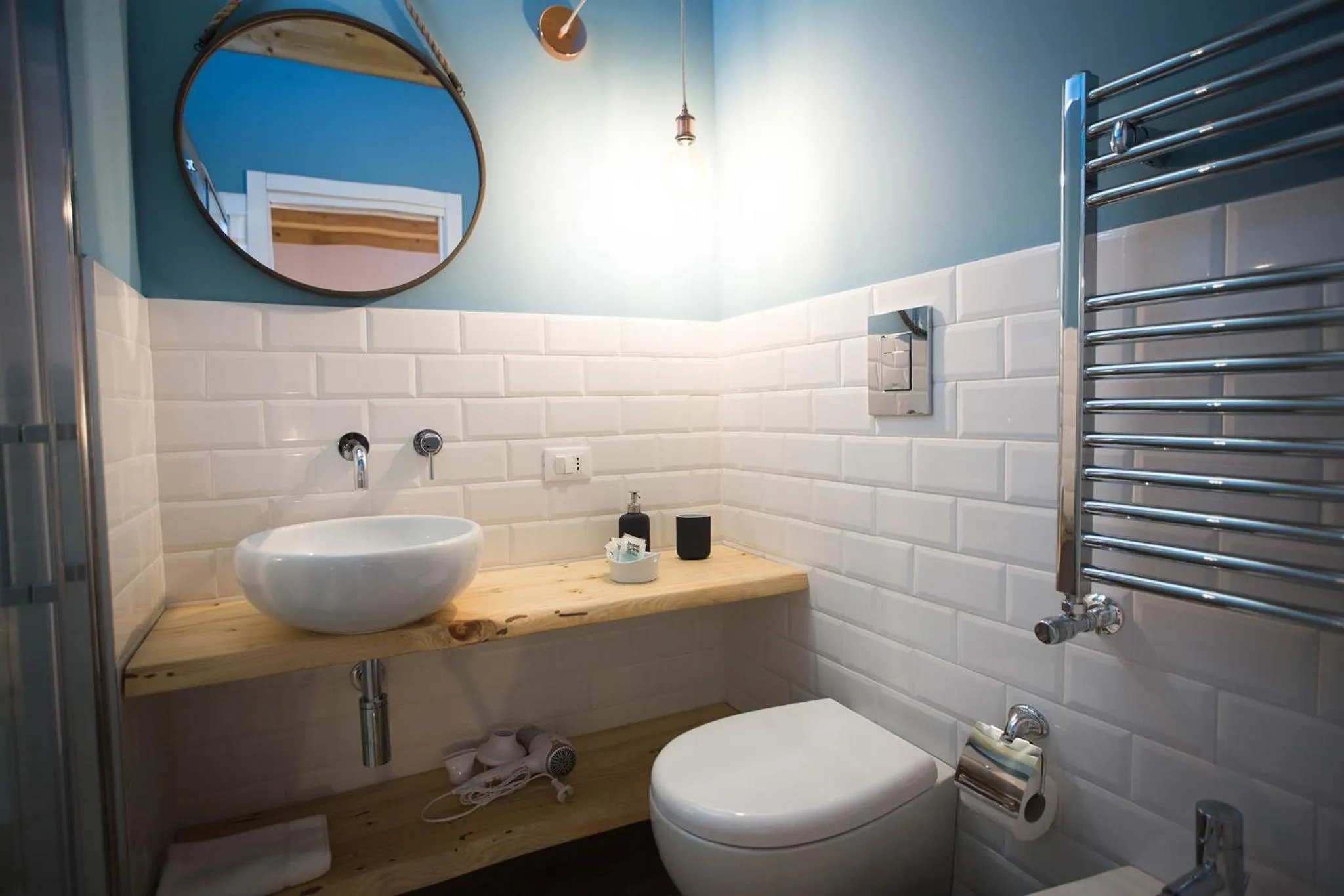 Bathroom in B&B Da Peppa