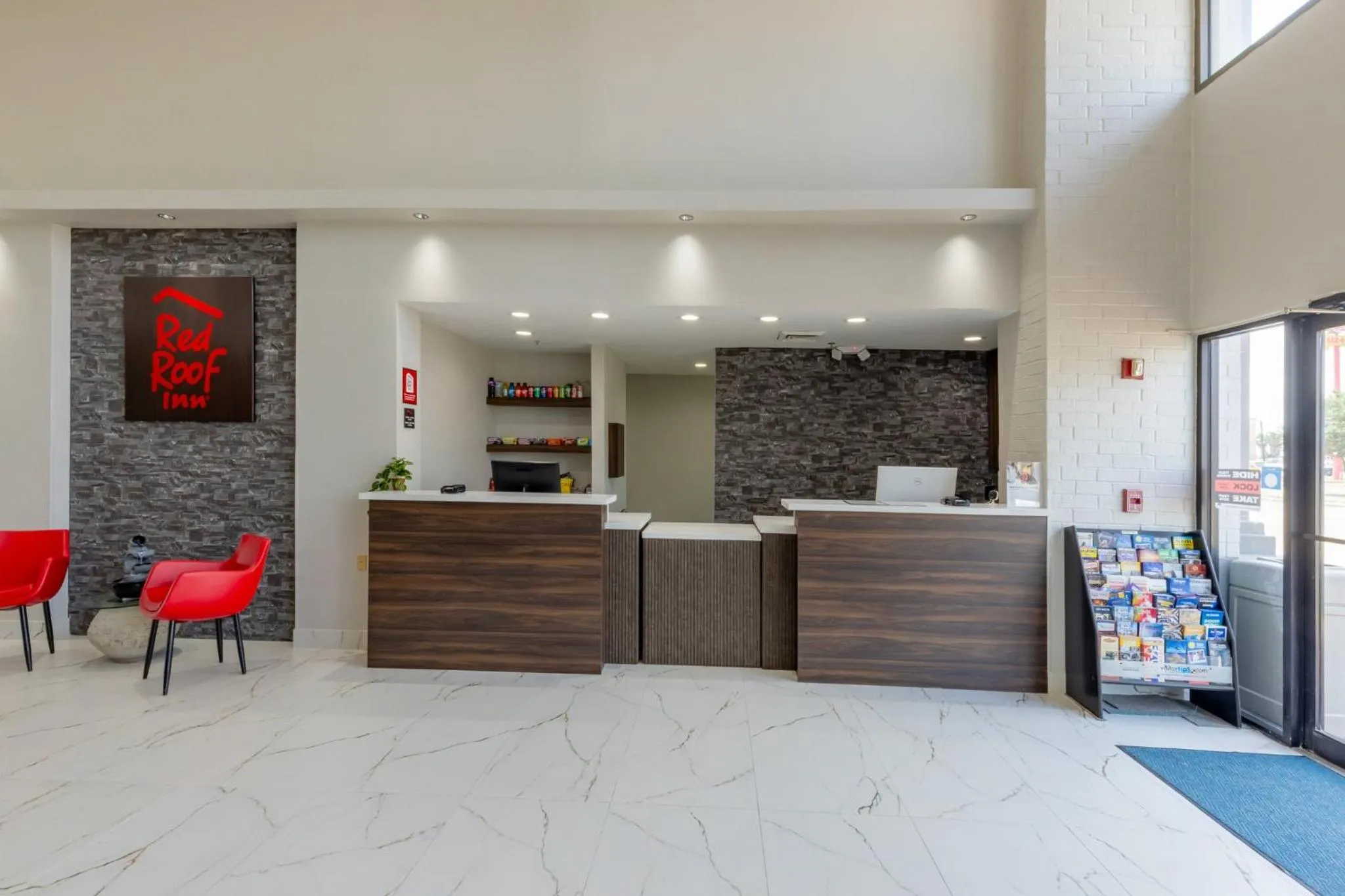 Lobby or reception in Red Roof Inn Pharr - McAllen
