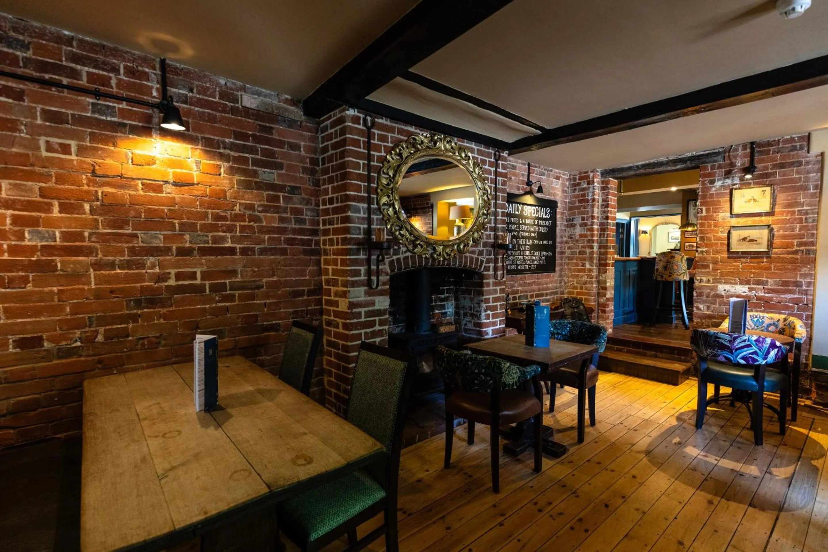 Dining area in The King's Head