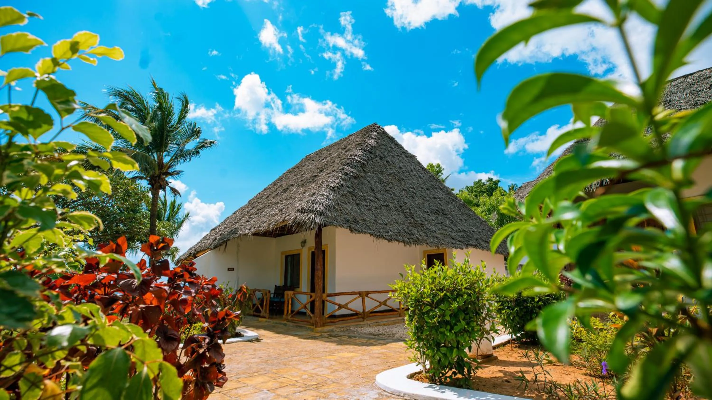 Garden in Filao Beach by Sansi