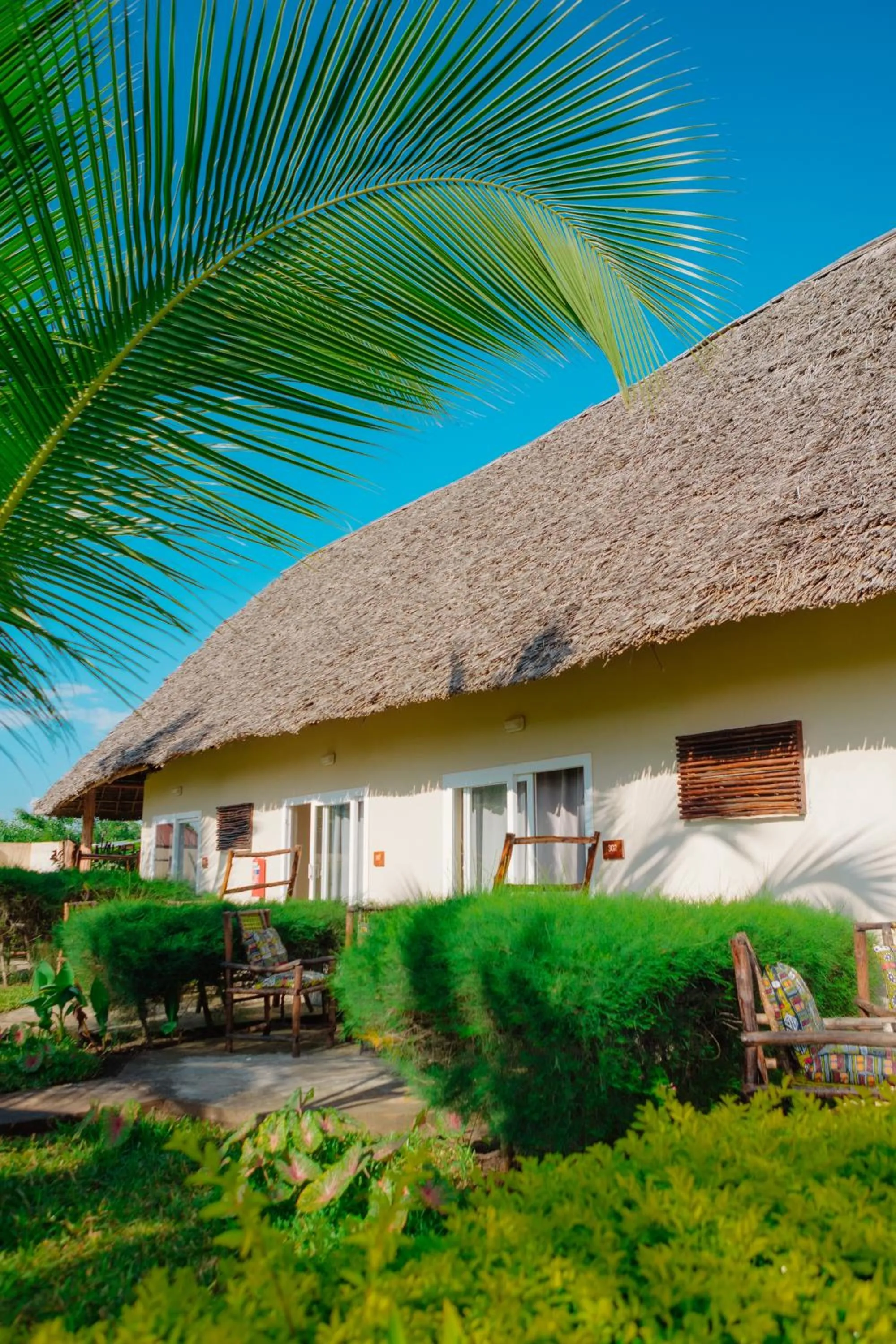 Garden in Filao Beach by Sansi