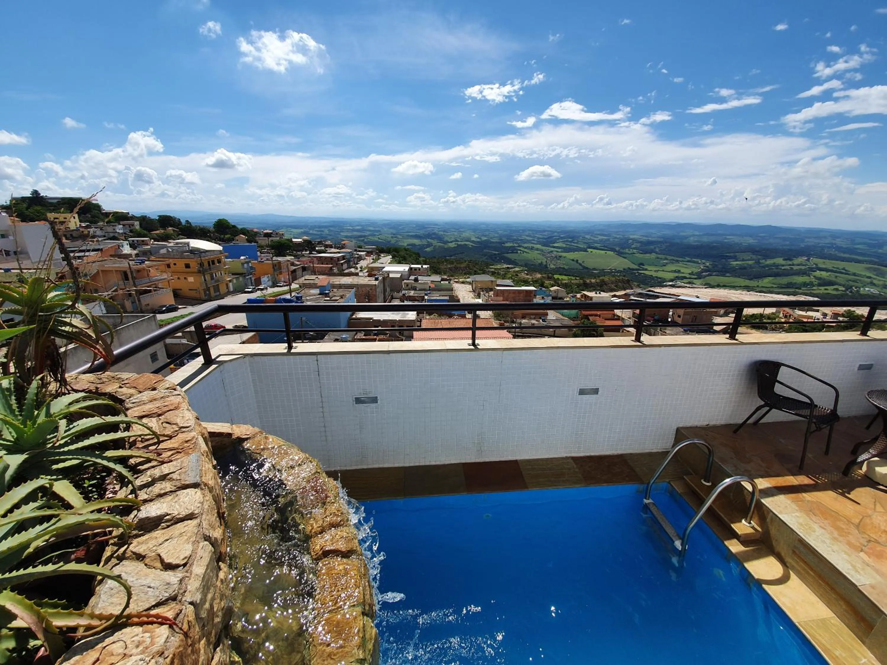 Balcony/Terrace in Pousada das Estrelas