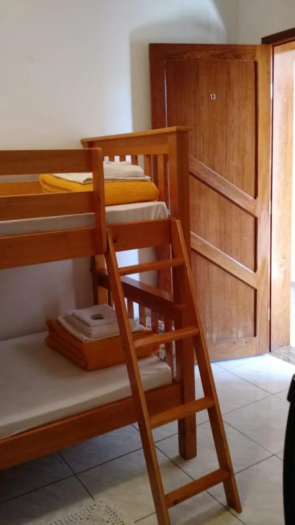 Bed in Pousada das Estrelas