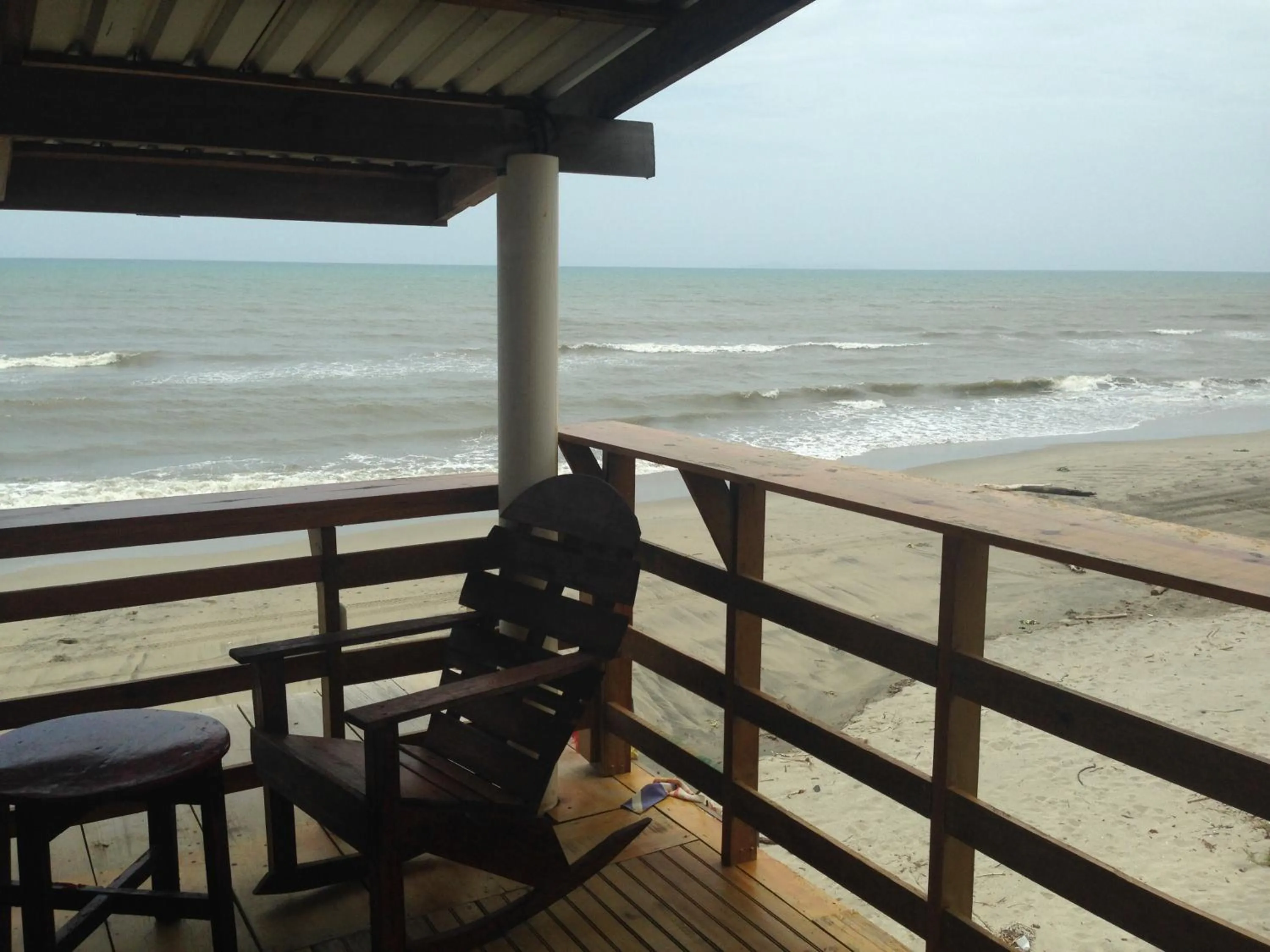 Balcony/Terrace in La Delphina Bed and Breakfast Bar and Grill