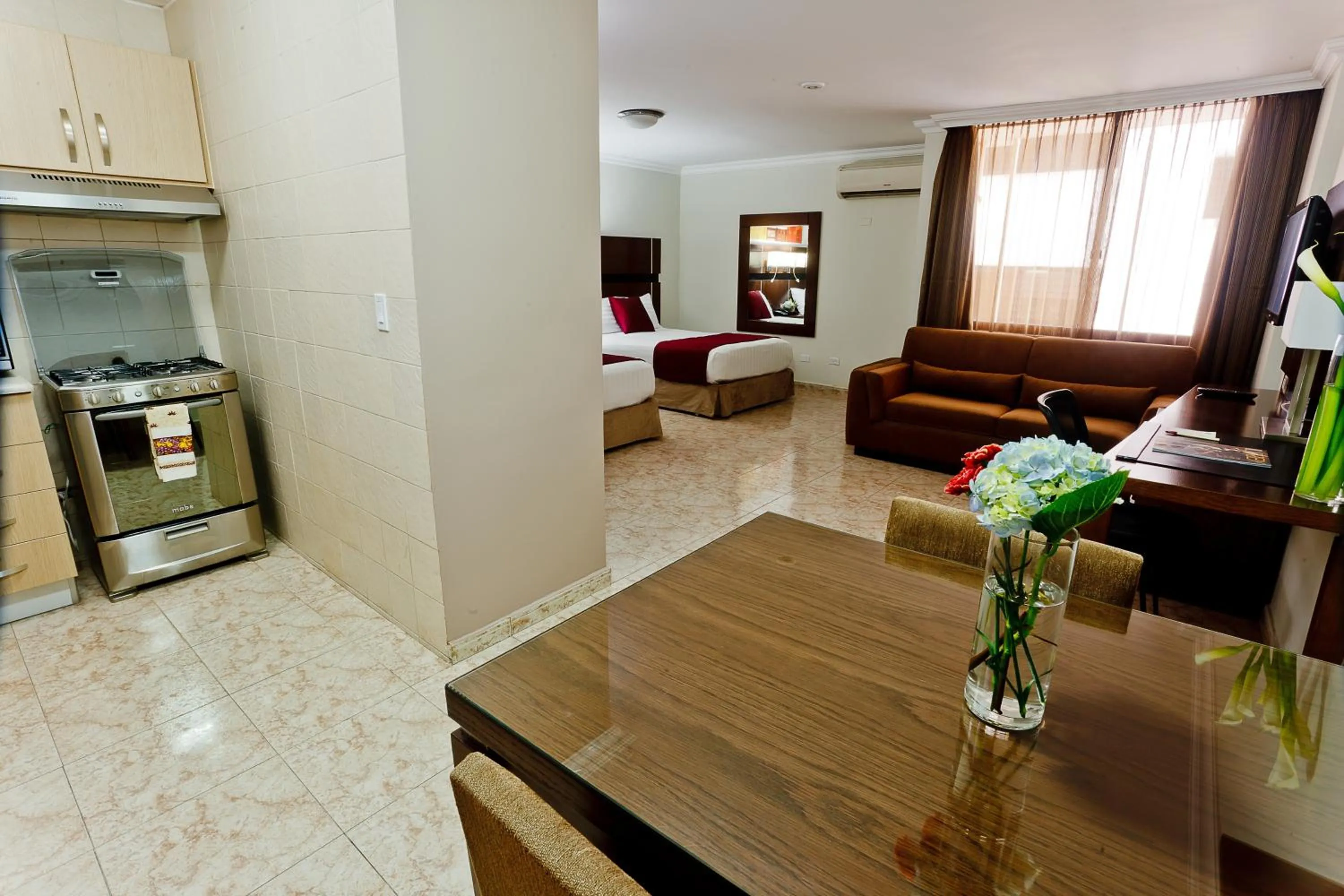 Bedroom in Hotel Coral Suites