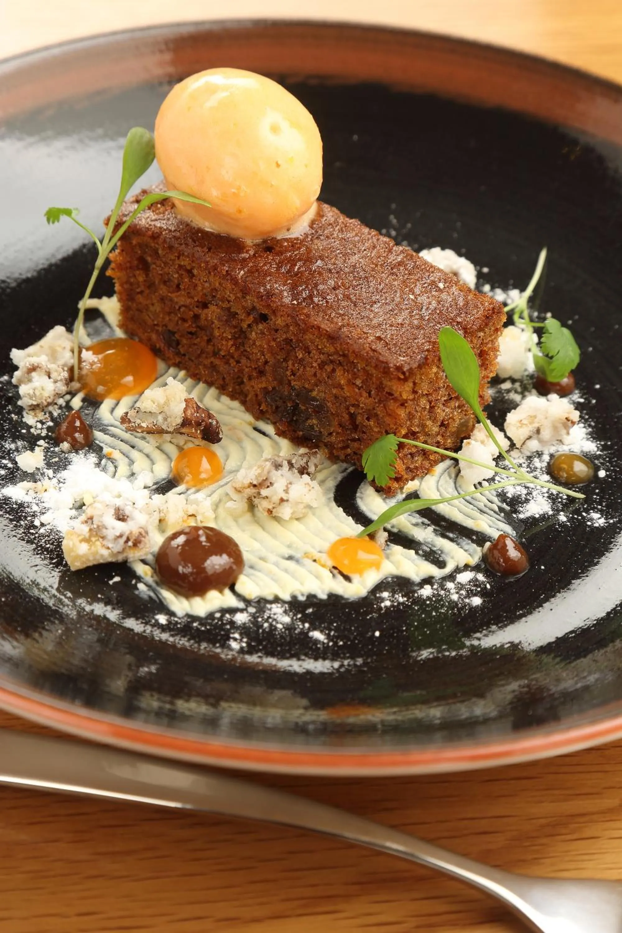 Food close-up in Sun Inn