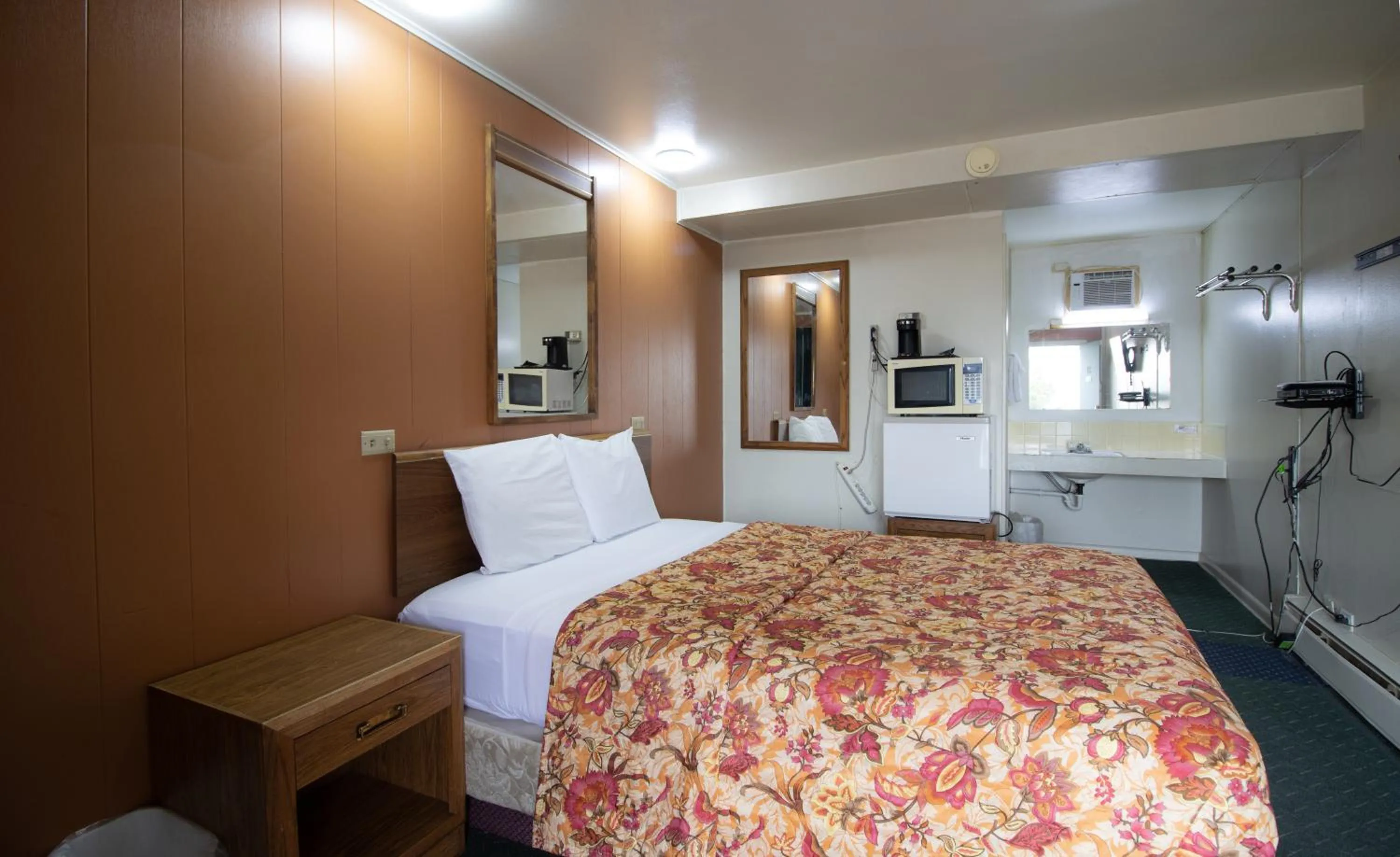 Bathroom in Wyoming Motel