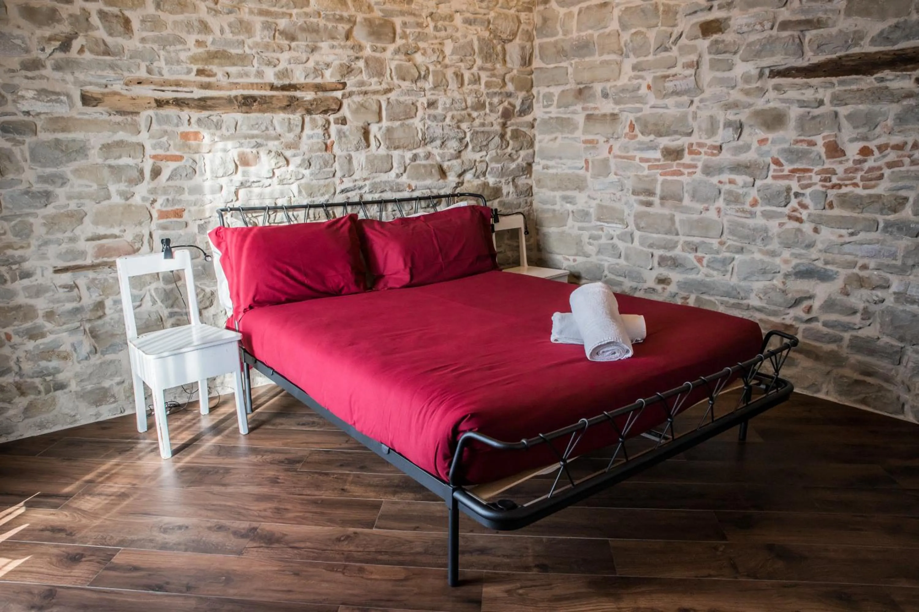 Bed in Albergo del Bramante