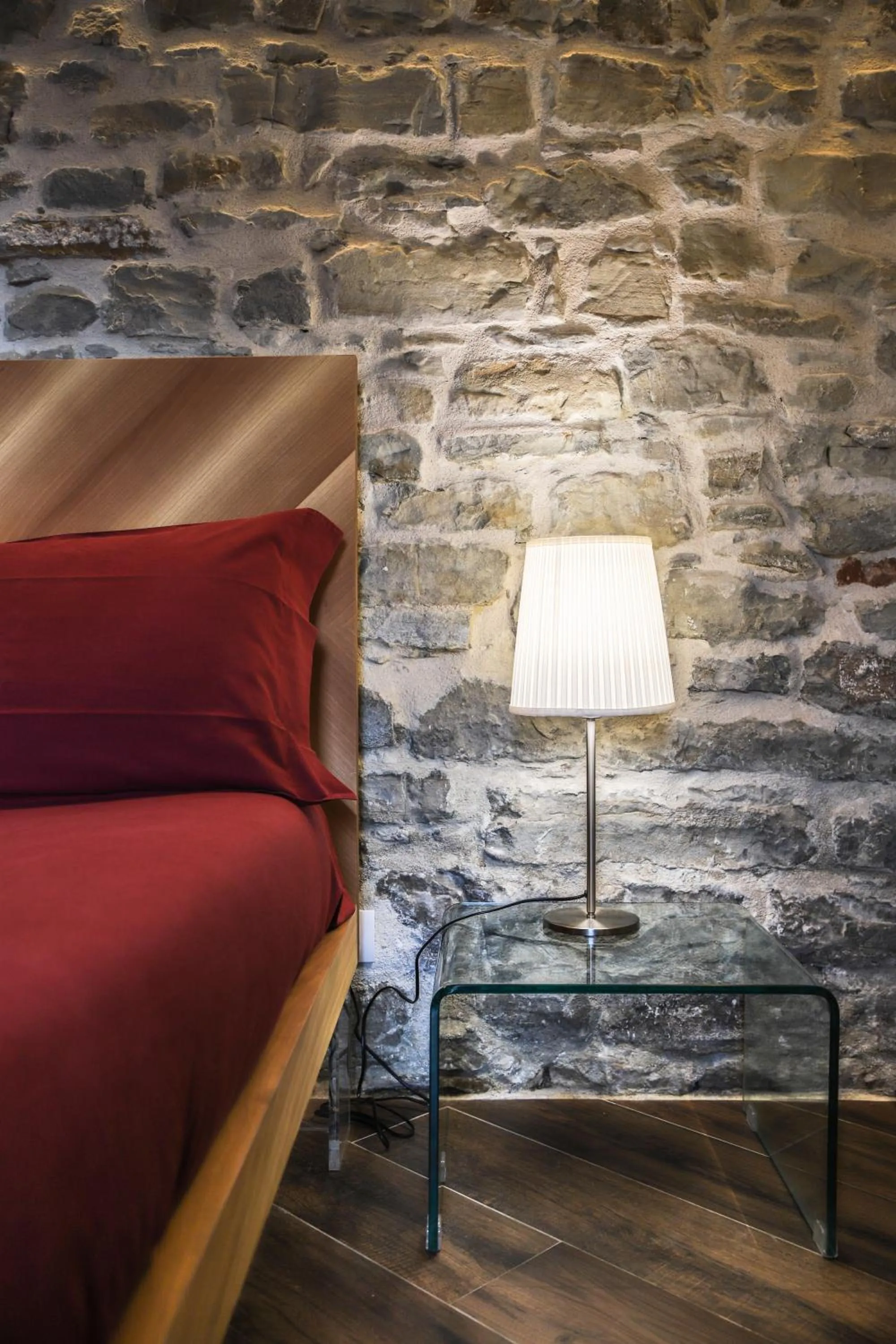 Bed in Albergo del Bramante