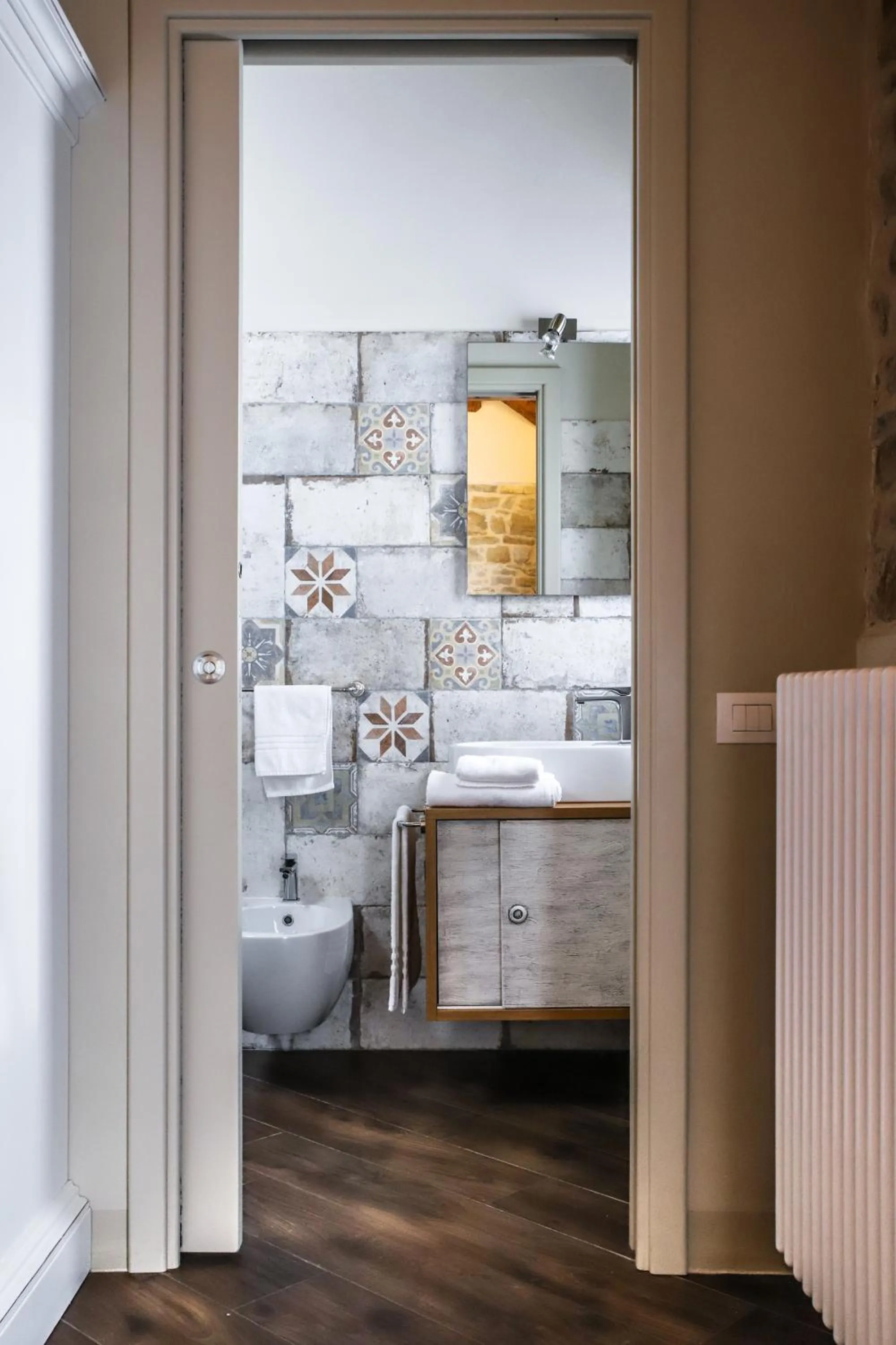 Bathroom in Albergo del Bramante