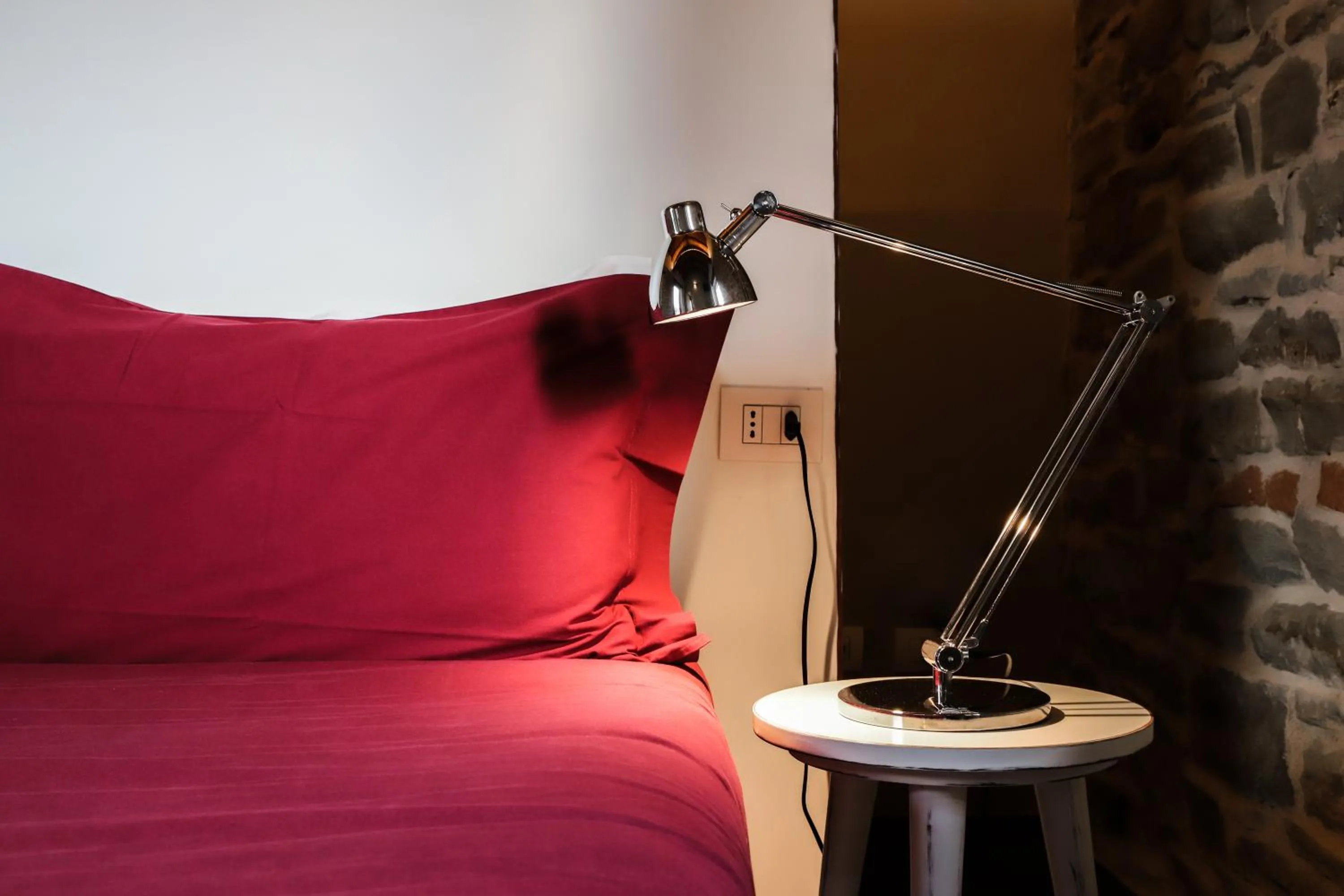 Bed in Albergo del Bramante