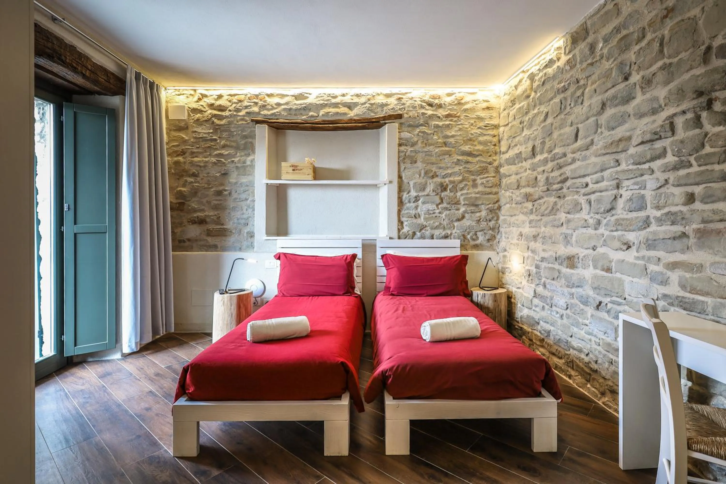 Bed in Albergo del Bramante