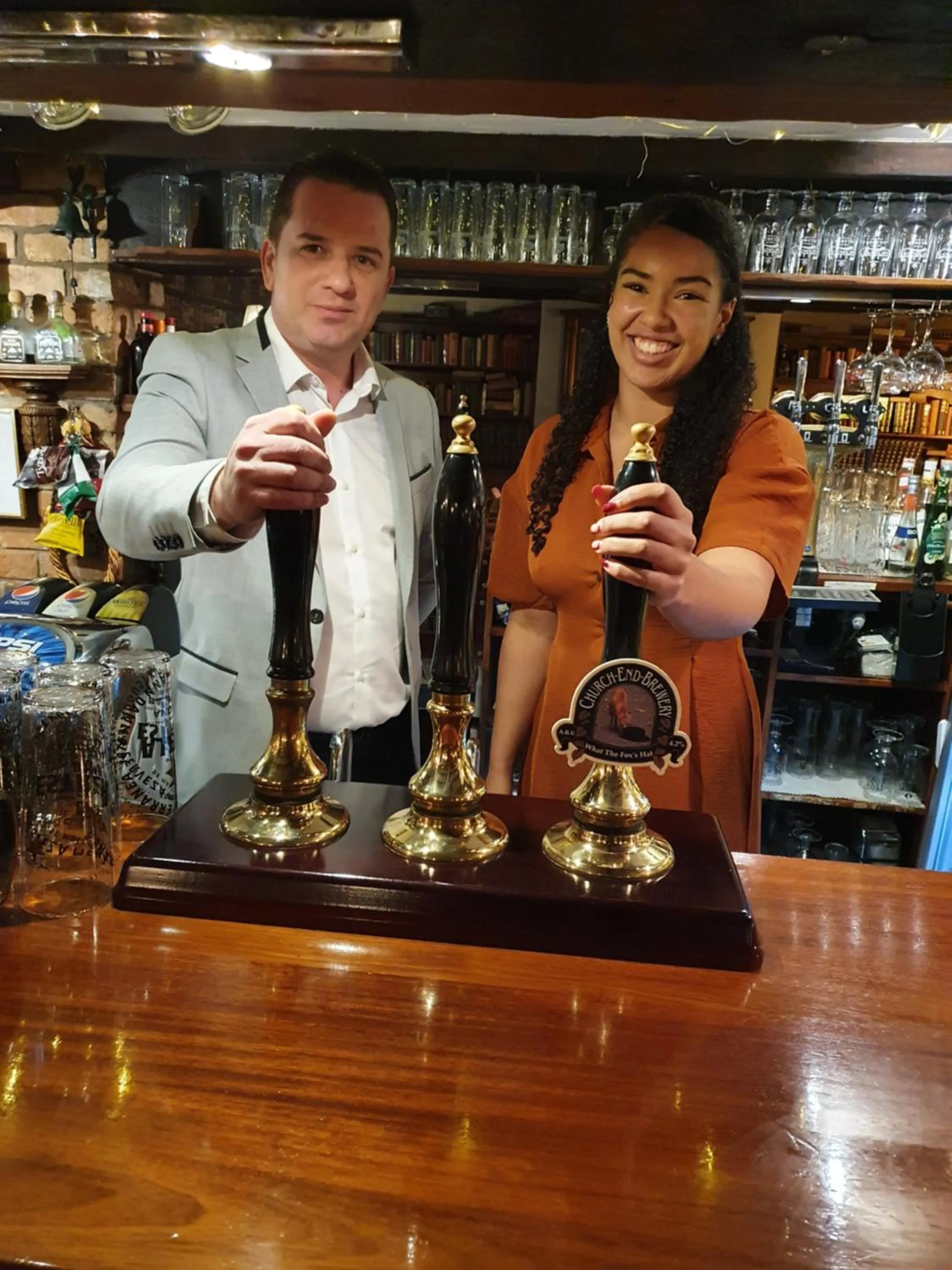 Lounge or bar in The Royal Arms Bed & Breakfast