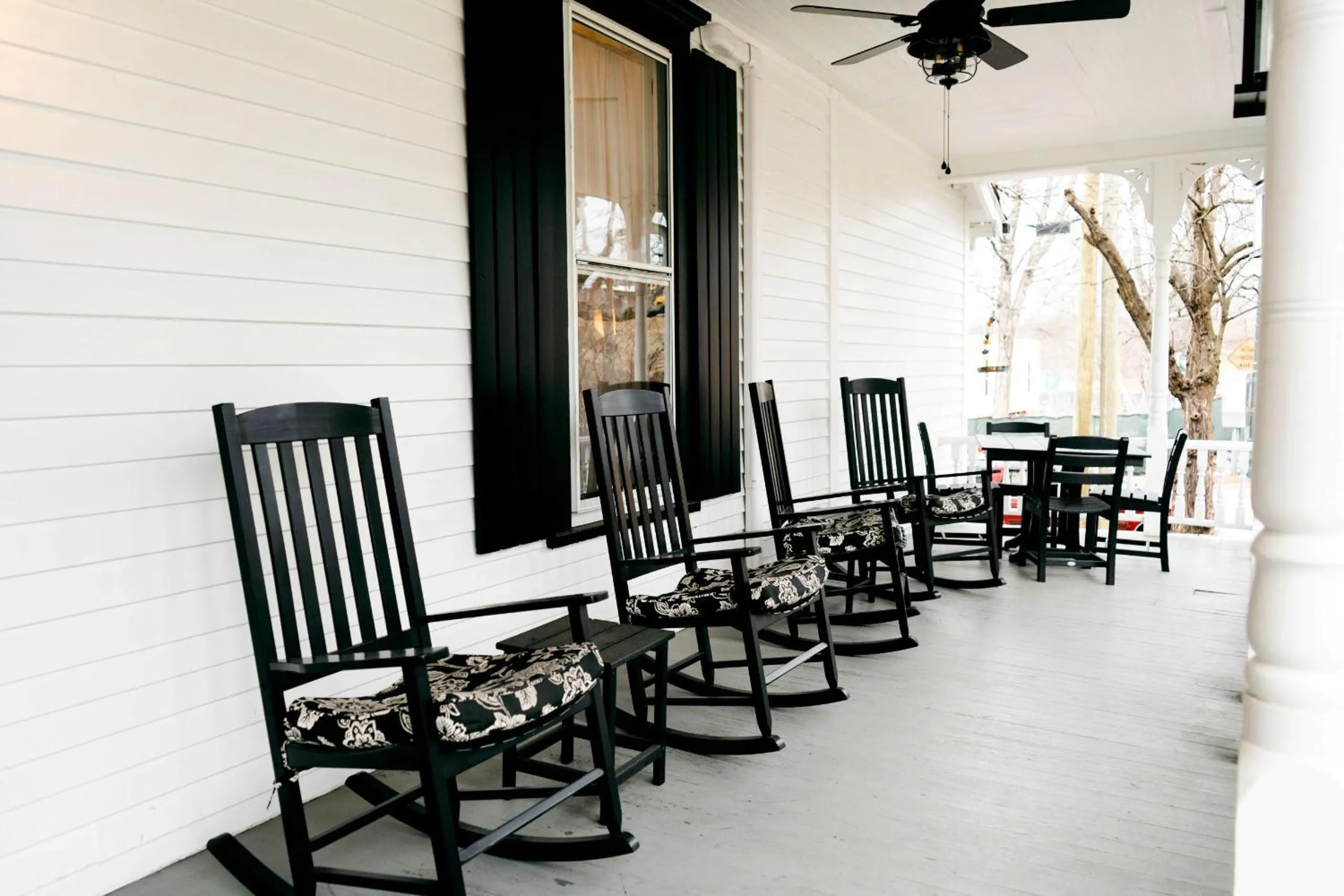 Balcony/Terrace in 1898 Waverly Inn
