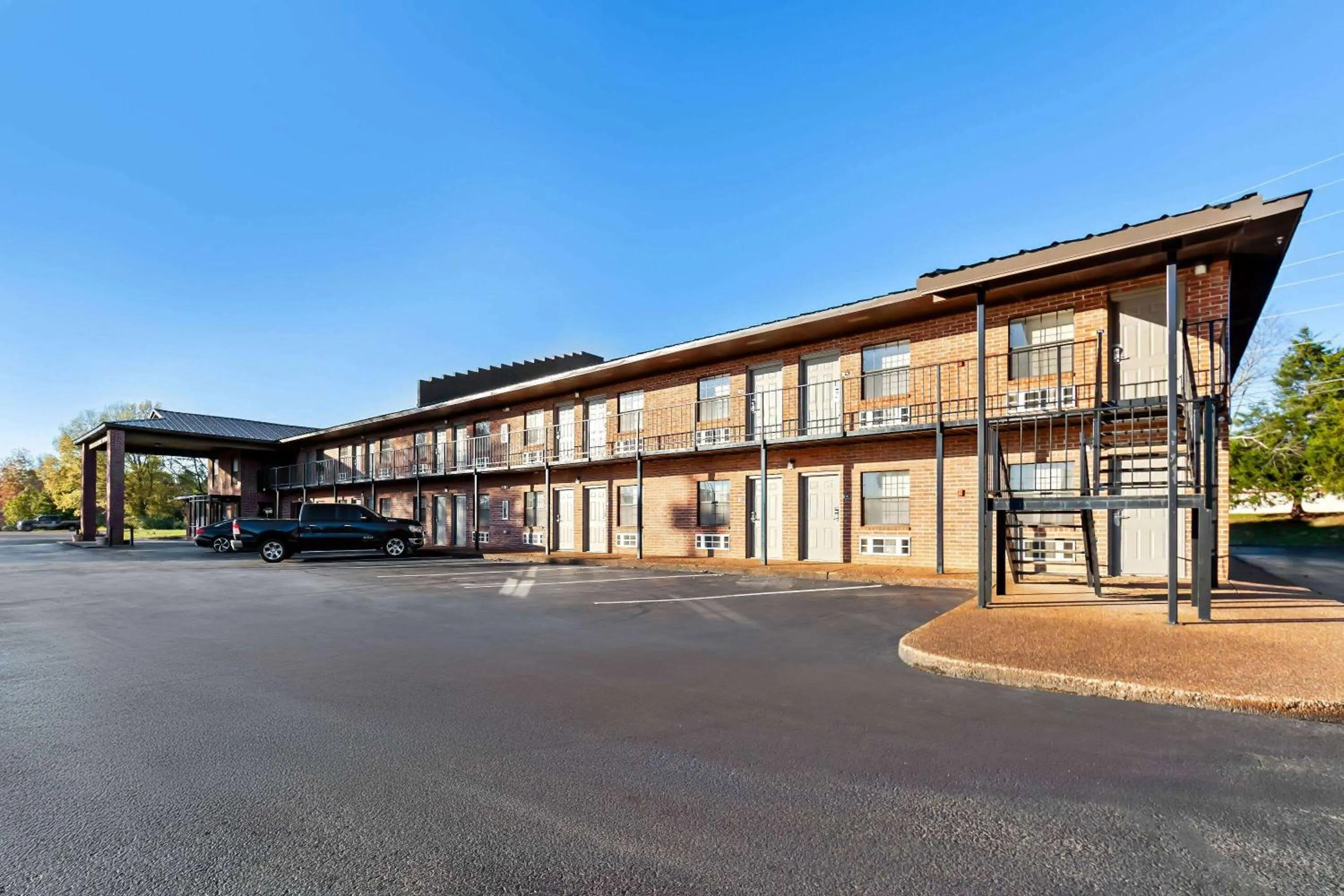 Property building in Days Inn by Wyndham Brownsville