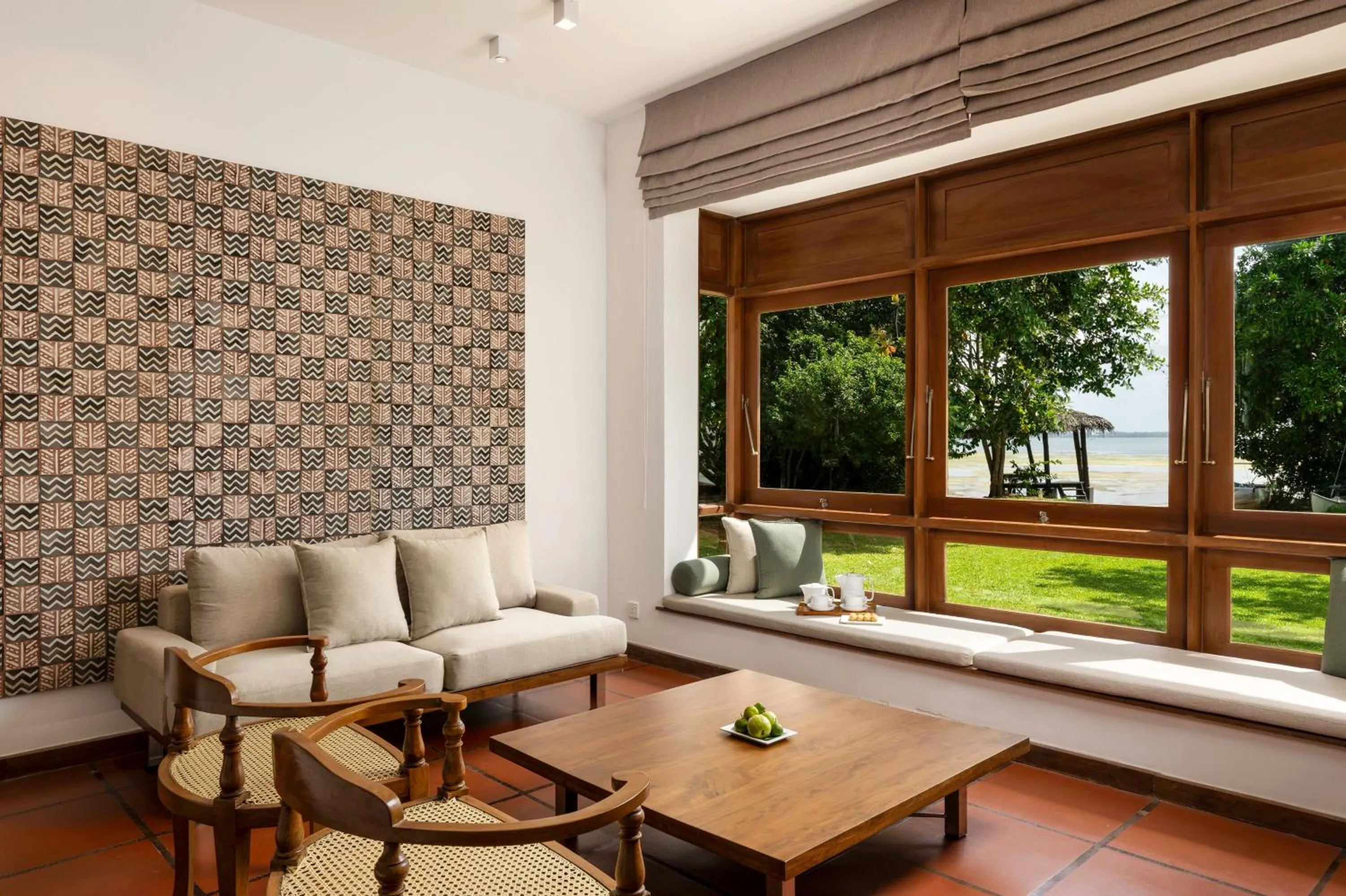 Seating area in Jetwing Lagoon Wellness, A Luxury Reserve - Adults Only