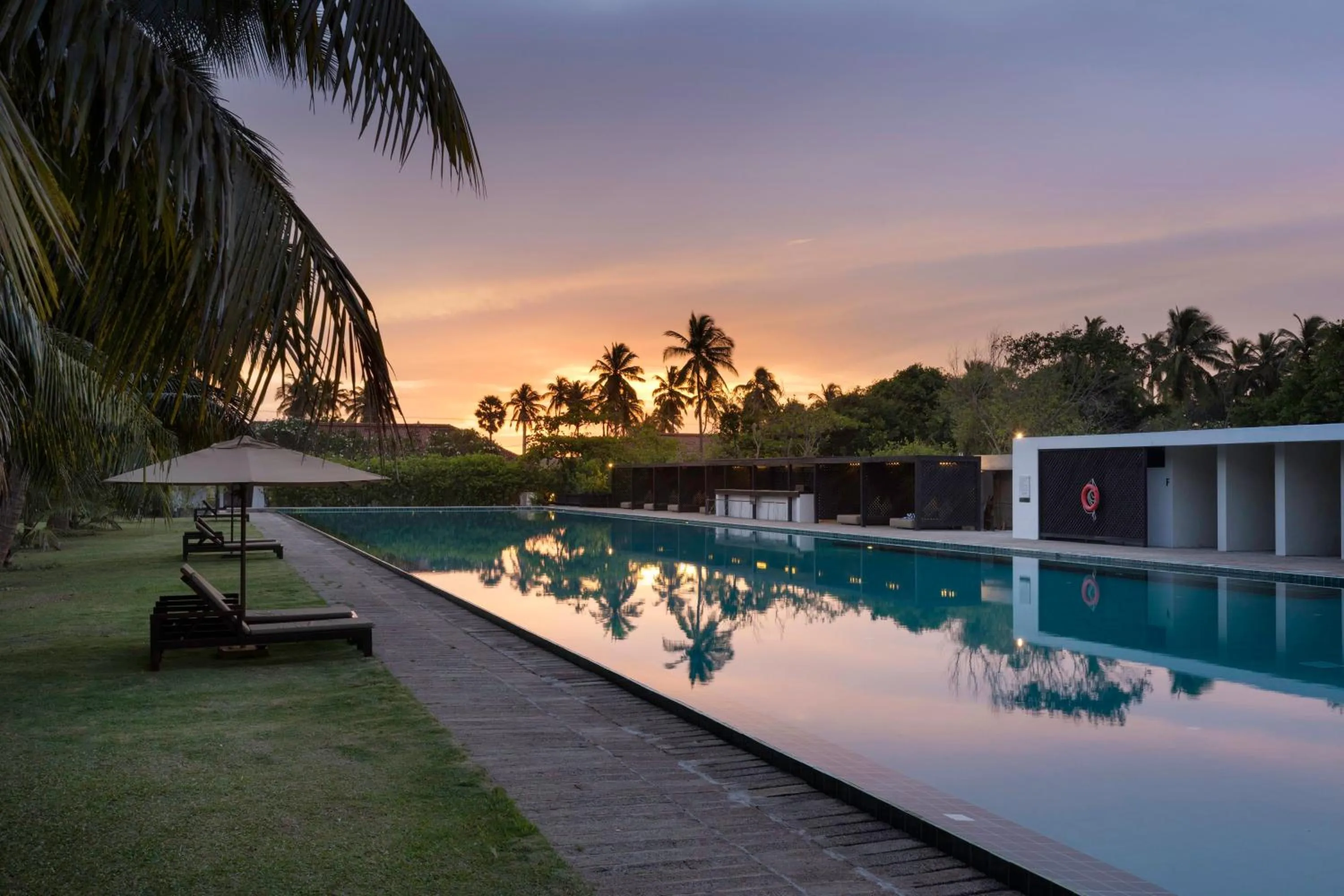 Swimming pool in Jetwing Lagoon Wellness, A Luxury Reserve - Adults Only