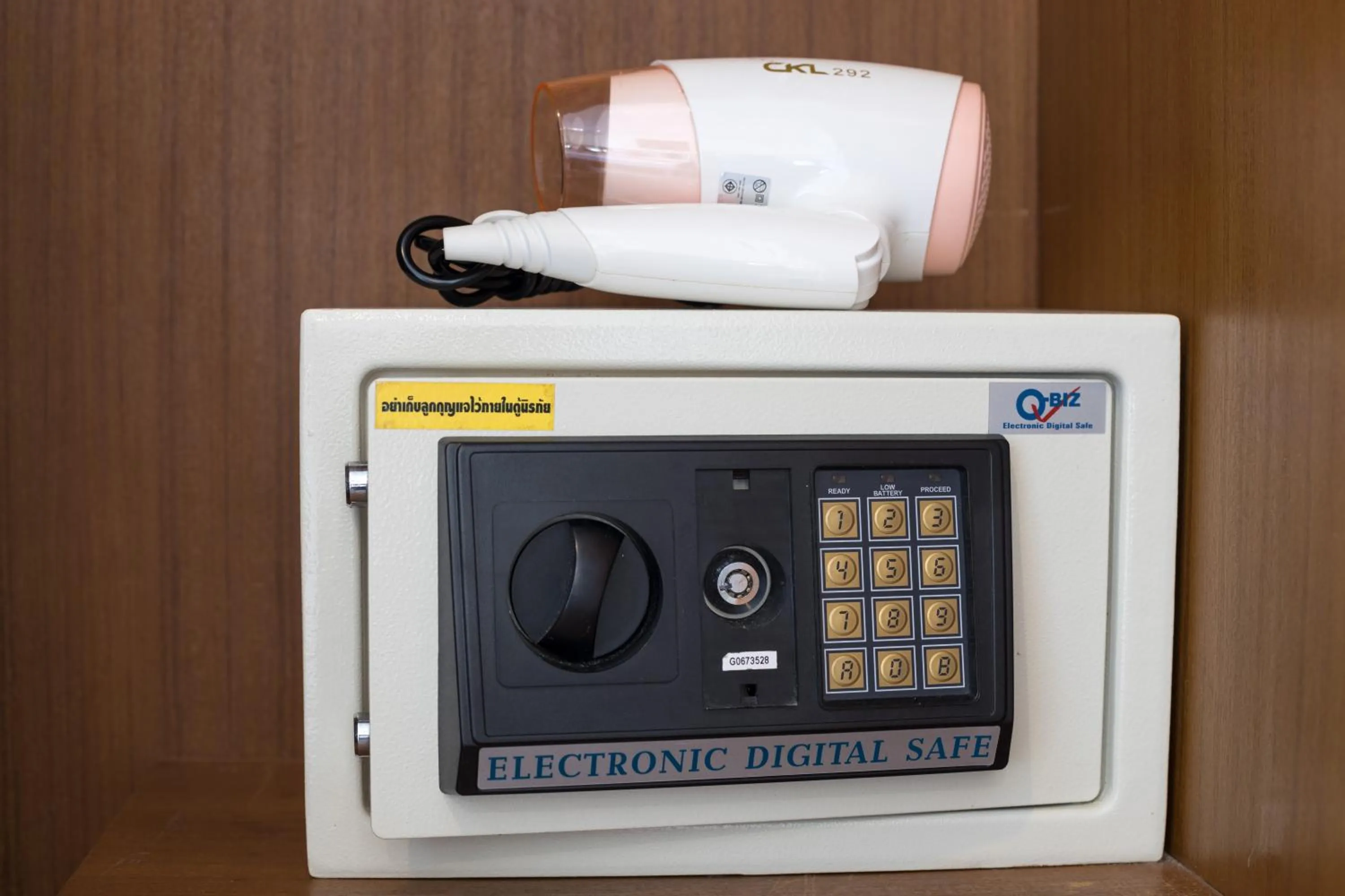 safe in Lucky Buako Hotel Patong