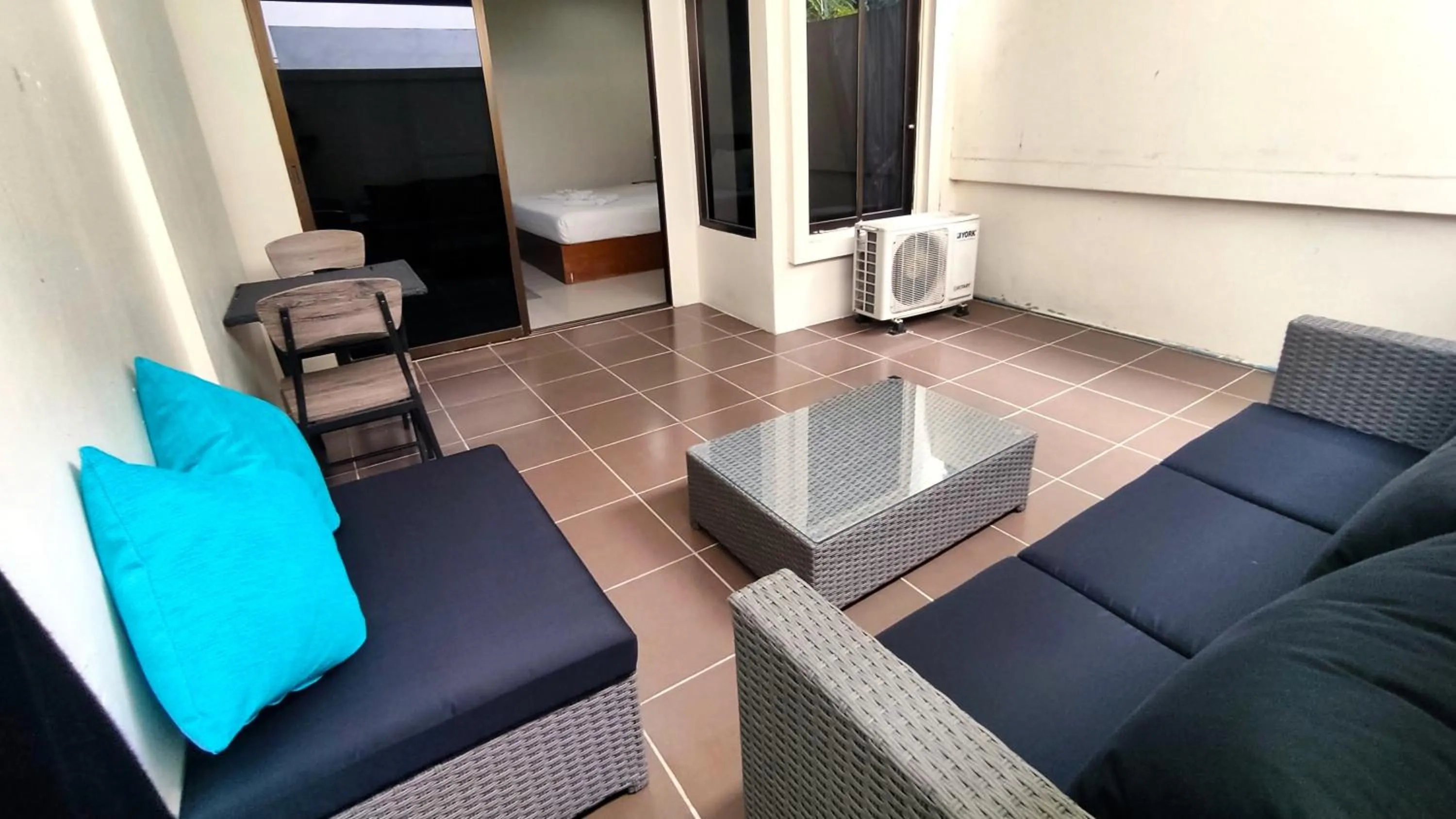 Balcony/Terrace in Lucky Buako Hotel Patong