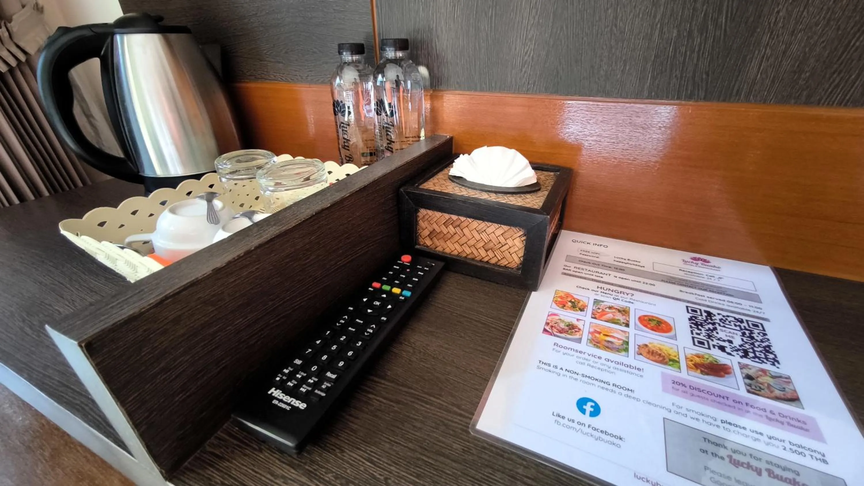 Bedroom in Lucky Buako Hotel Patong