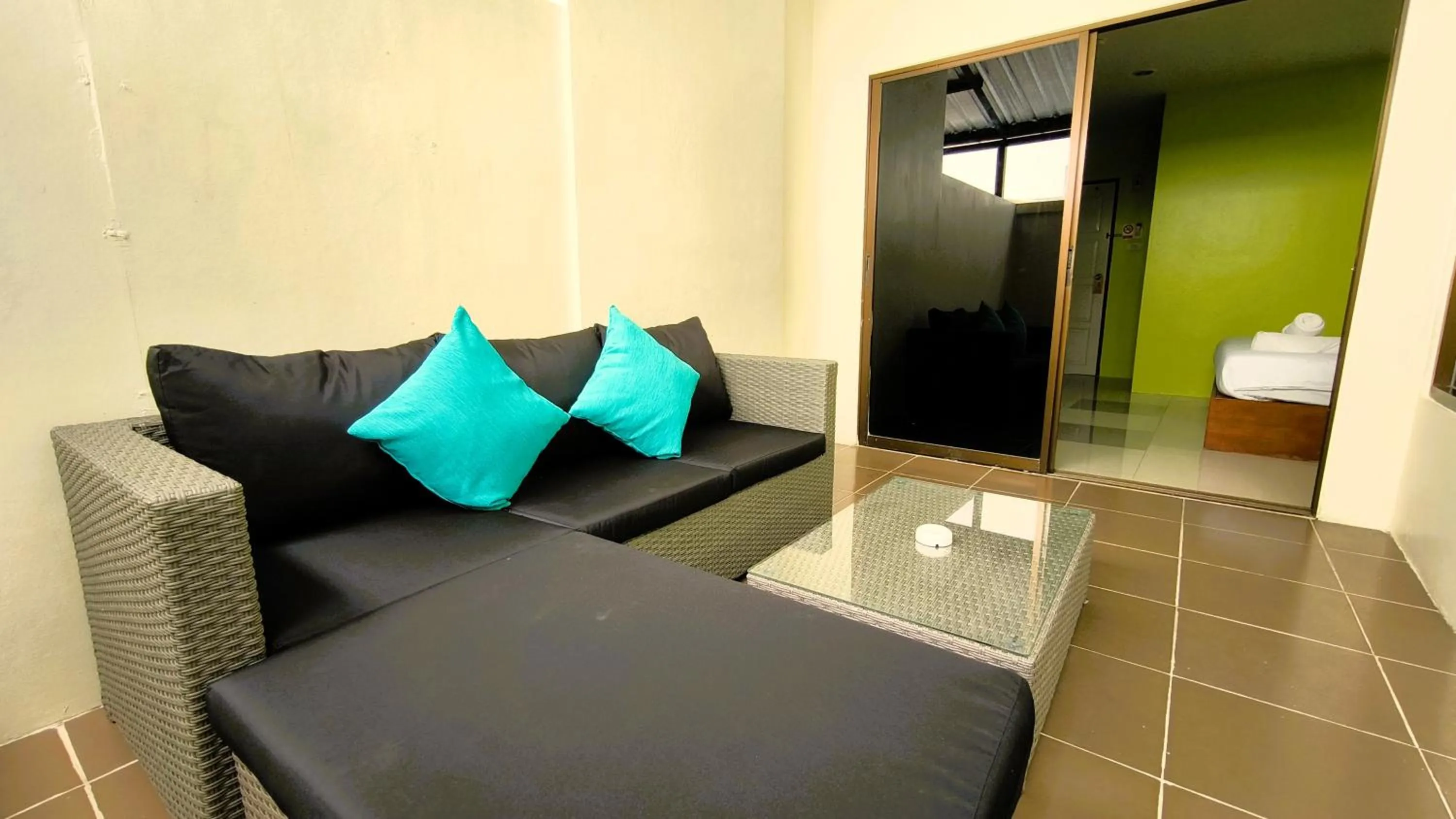 Balcony/Terrace in Lucky Buako Hotel Patong