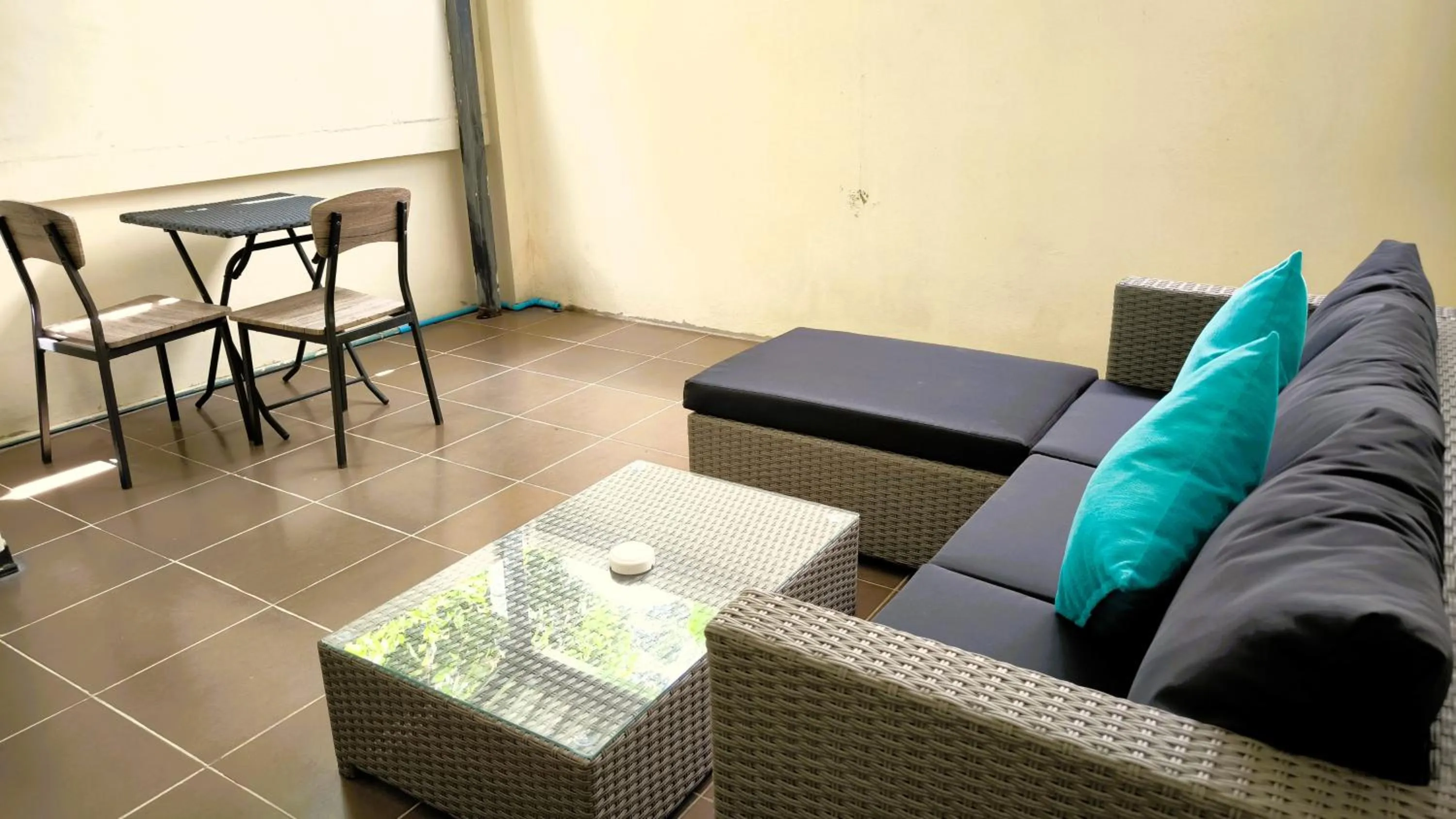 Balcony/Terrace in Lucky Buako Hotel Patong