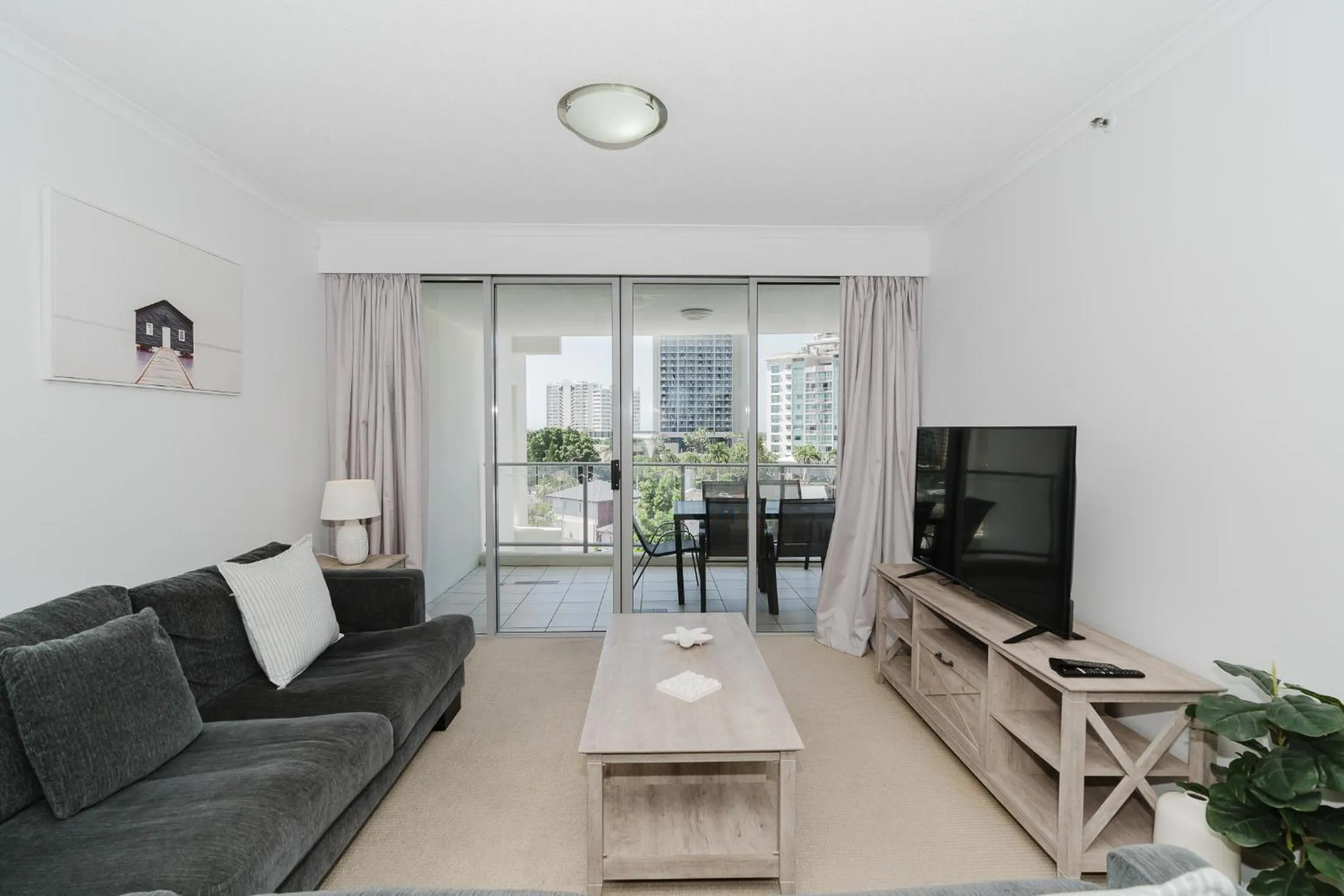 Living room in Trilogy Surfers Paradise