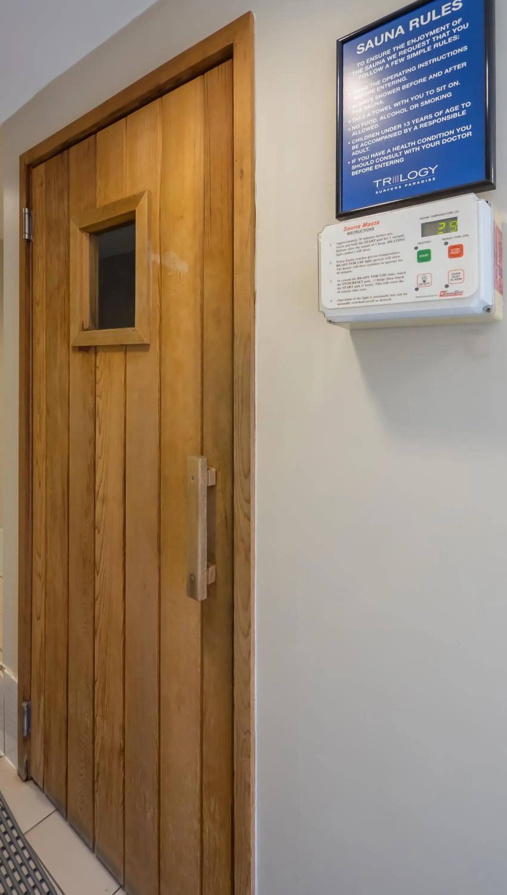 Sauna in Trilogy Surfers Paradise