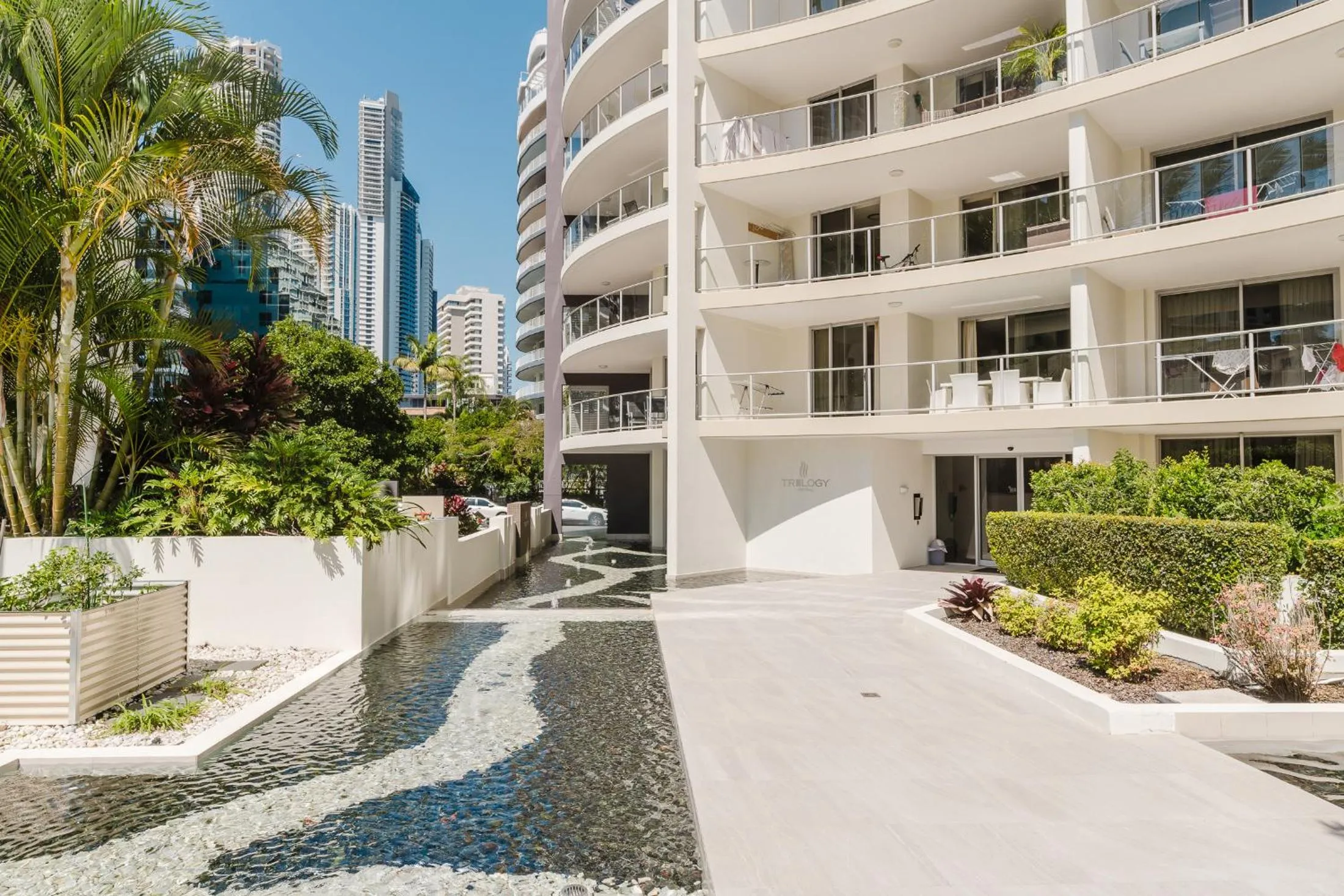 Property building in Trilogy Surfers Paradise