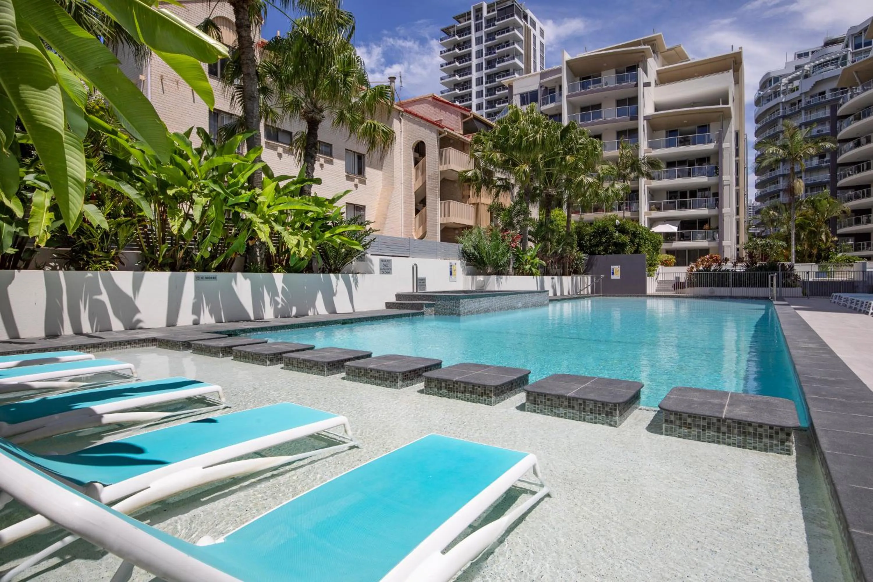 Swimming pool in Trilogy Surfers Paradise