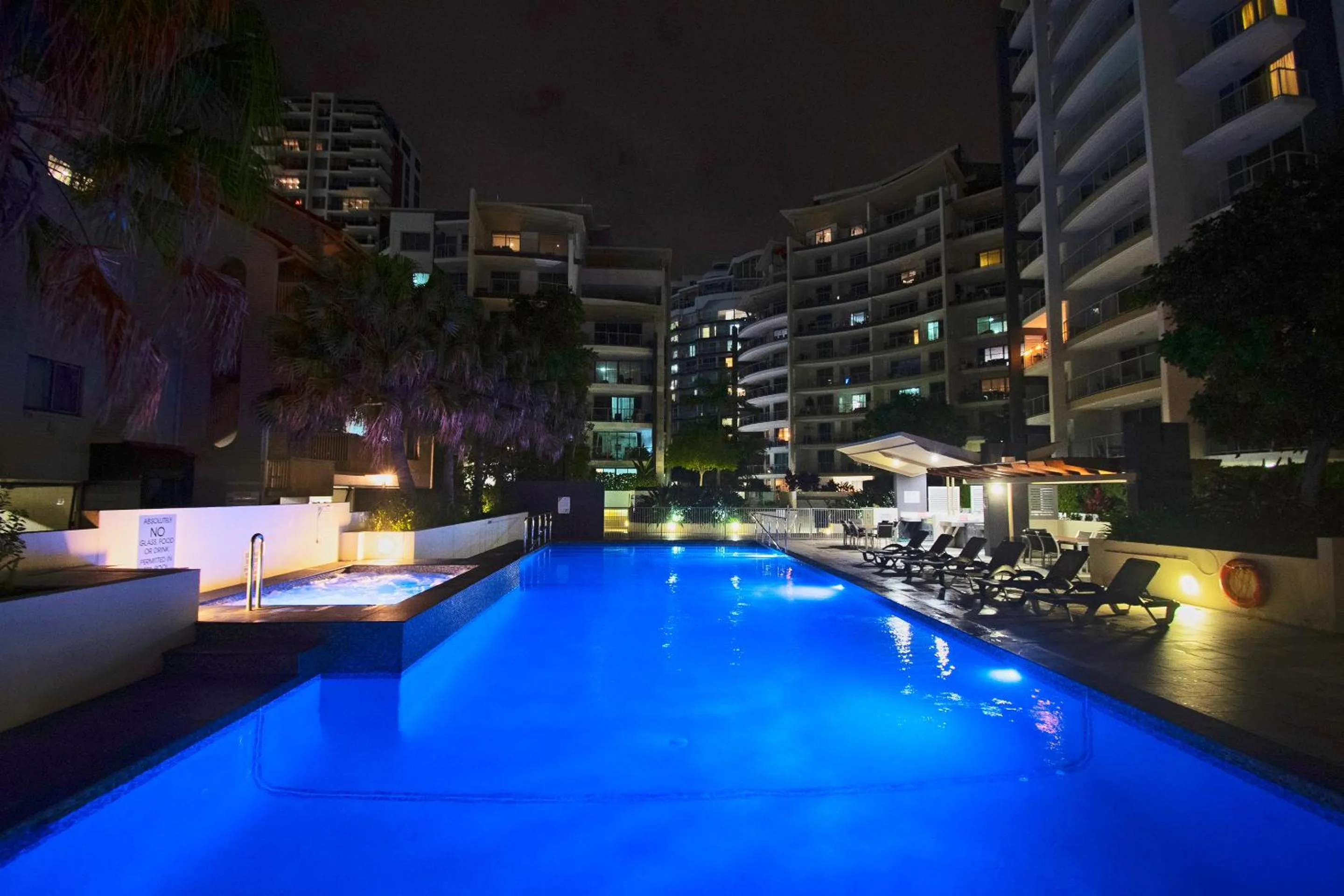 Swimming pool in Trilogy Surfers Paradise