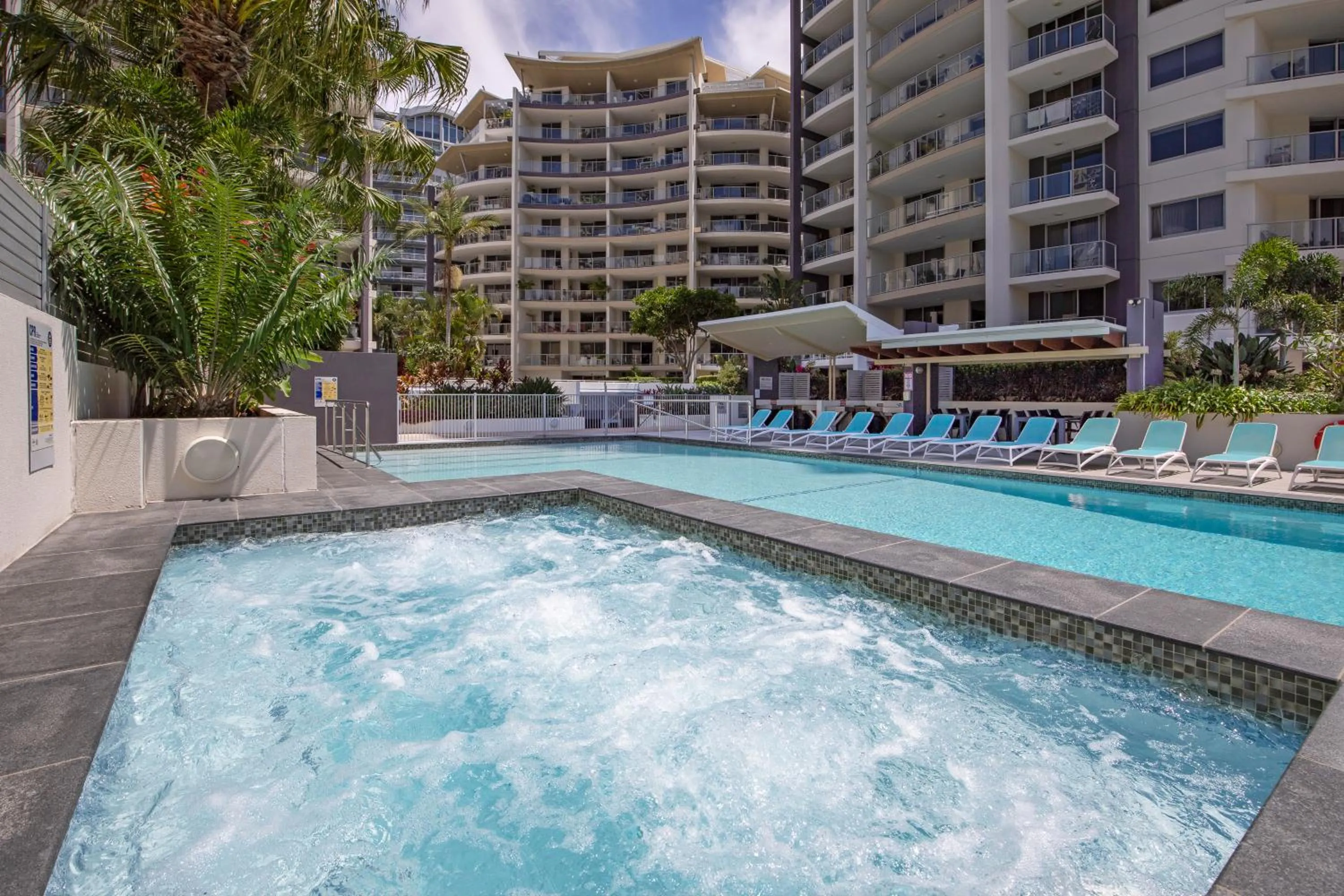 Swimming pool in Trilogy Surfers Paradise
