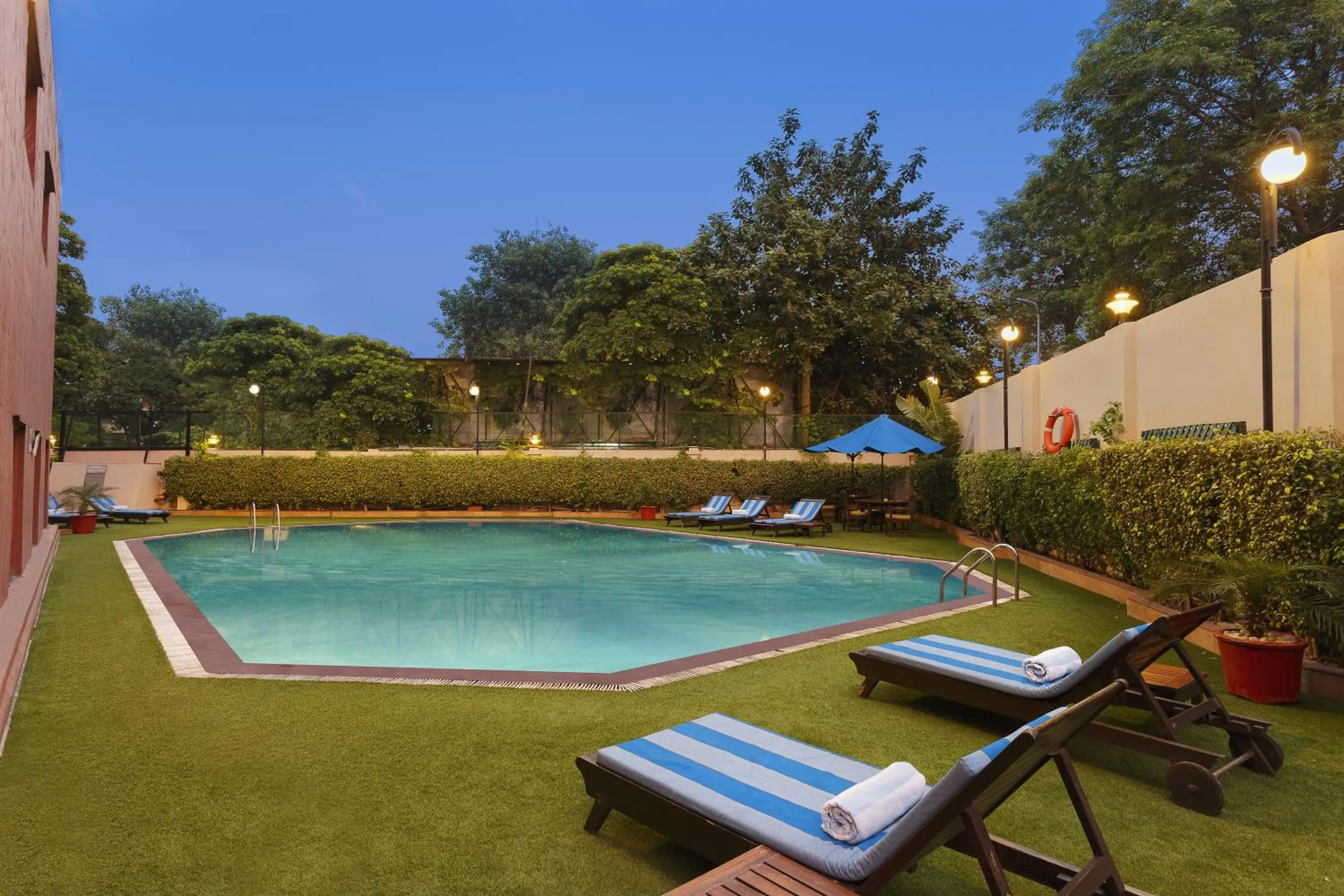Swimming pool in Park Plaza, Ludhiana