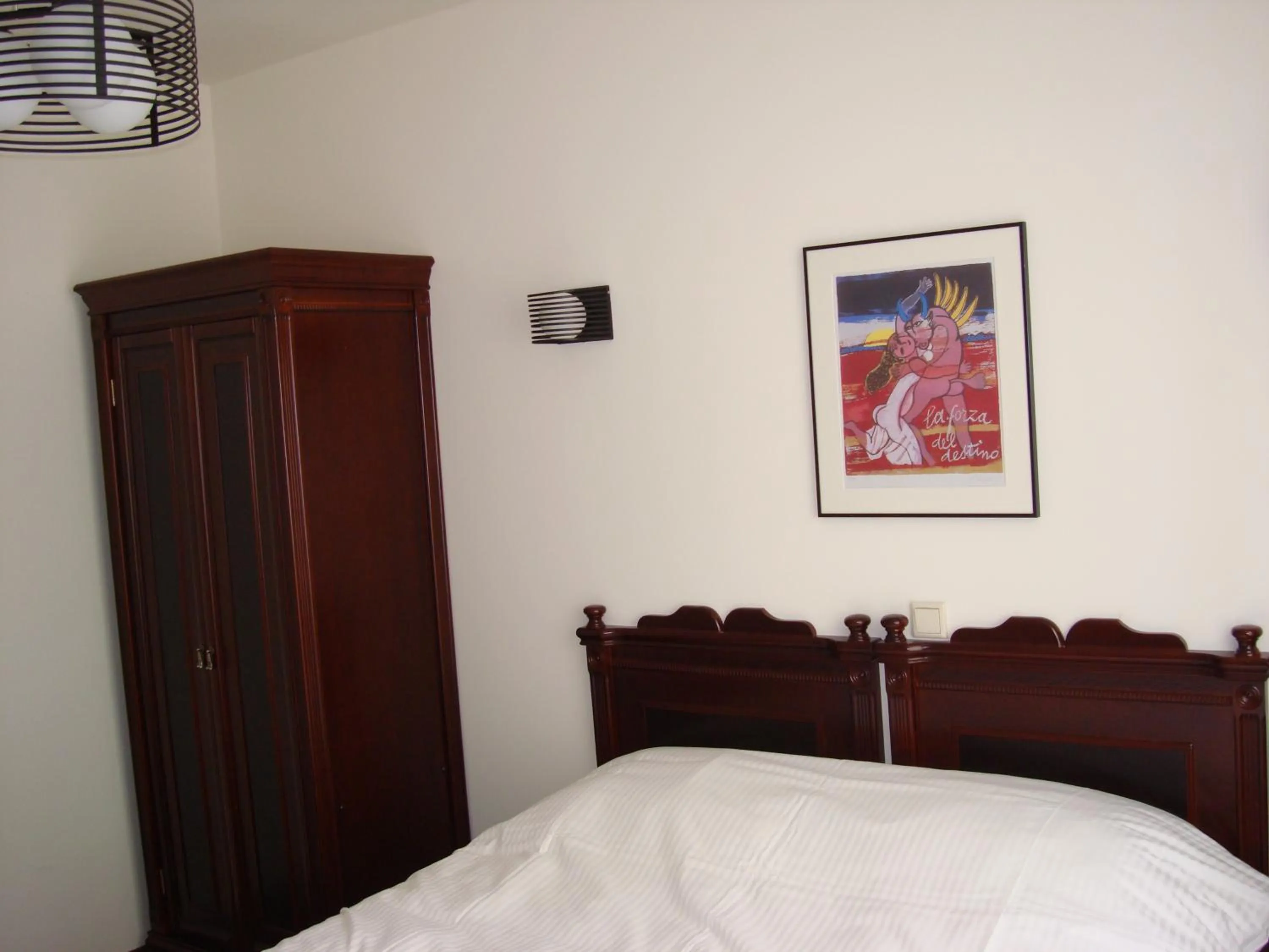 Decorative detail, Bed in Hotel Keistad