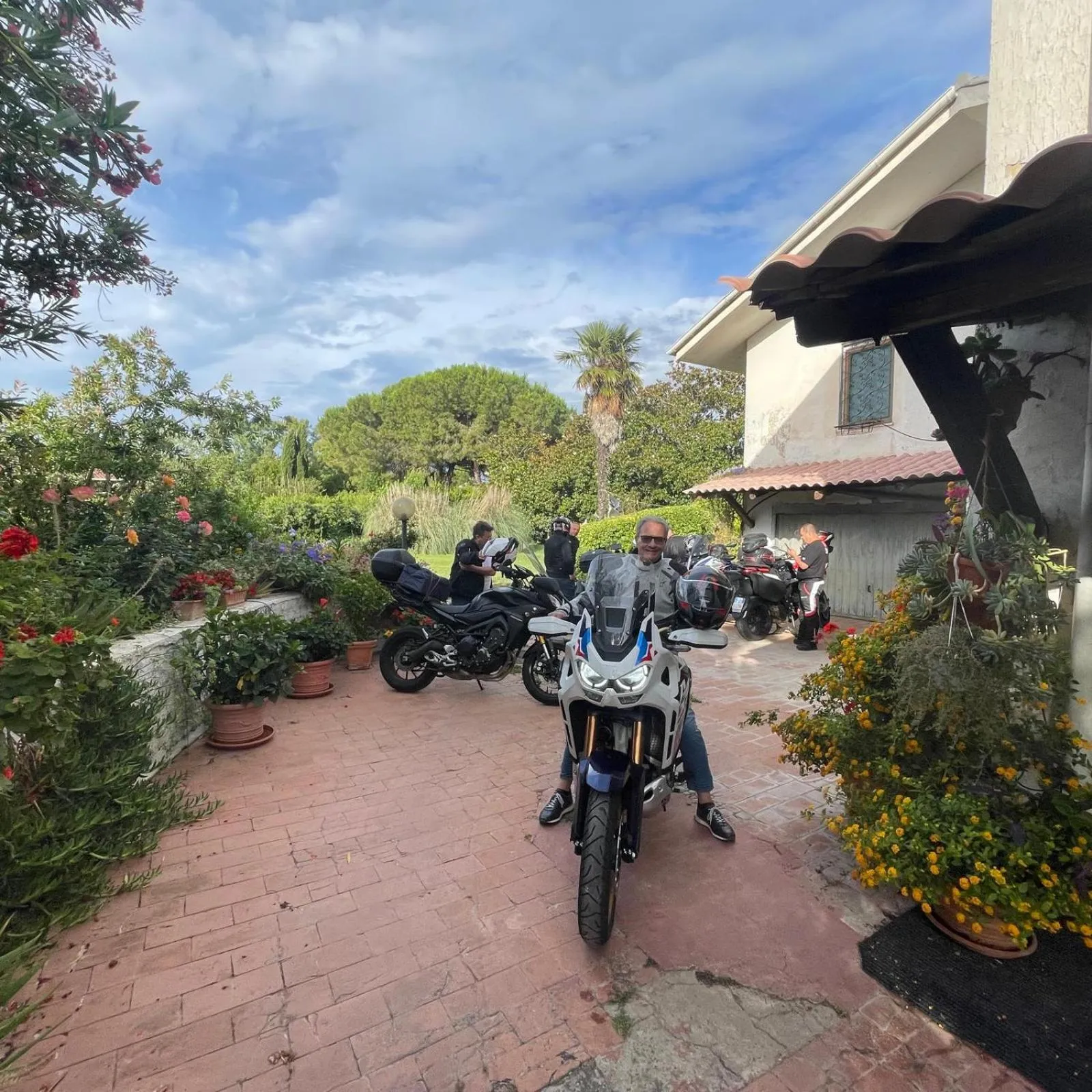 Parking in B&B Villa Sans Souci