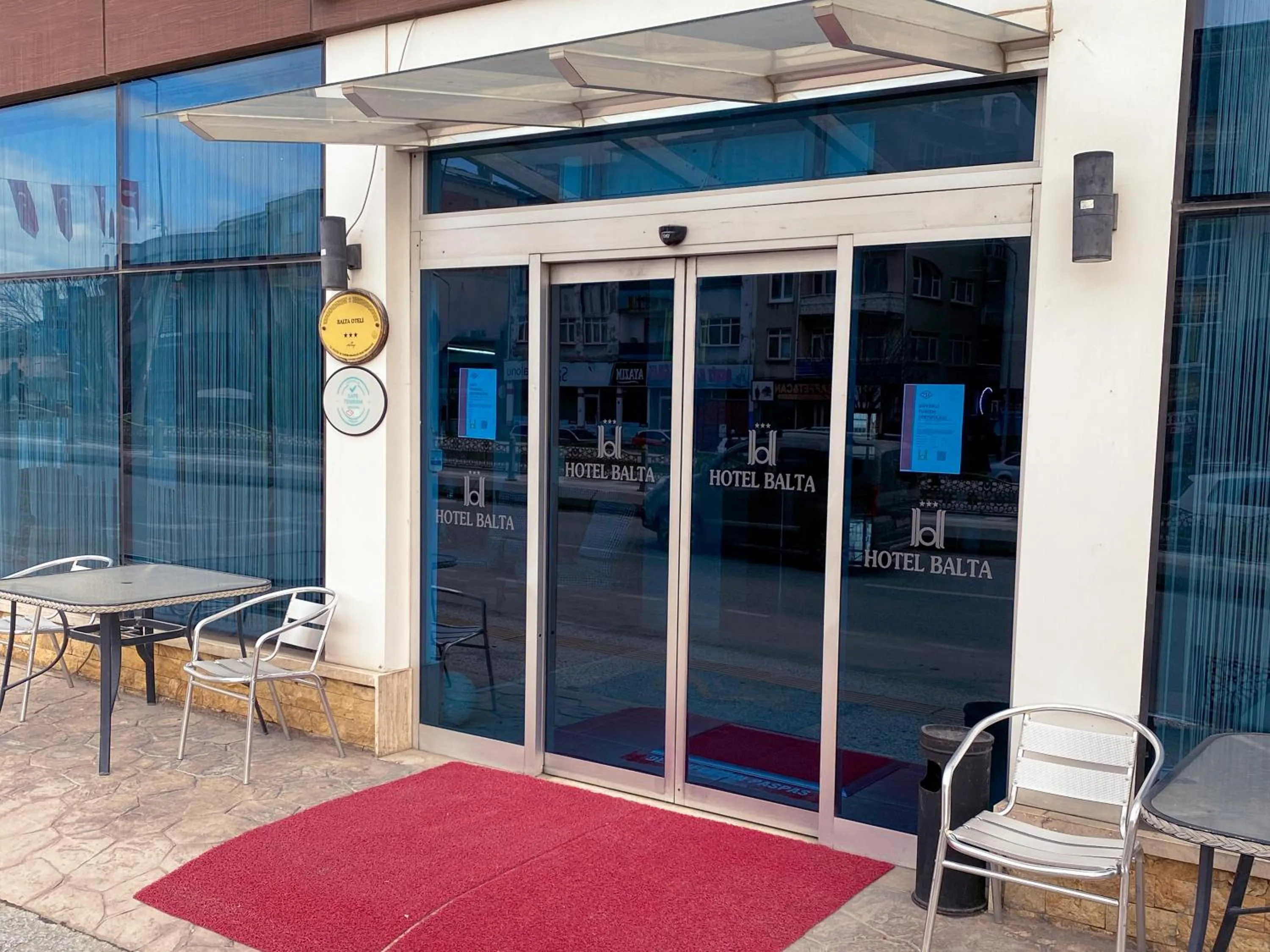 Patio in Balta Hotel