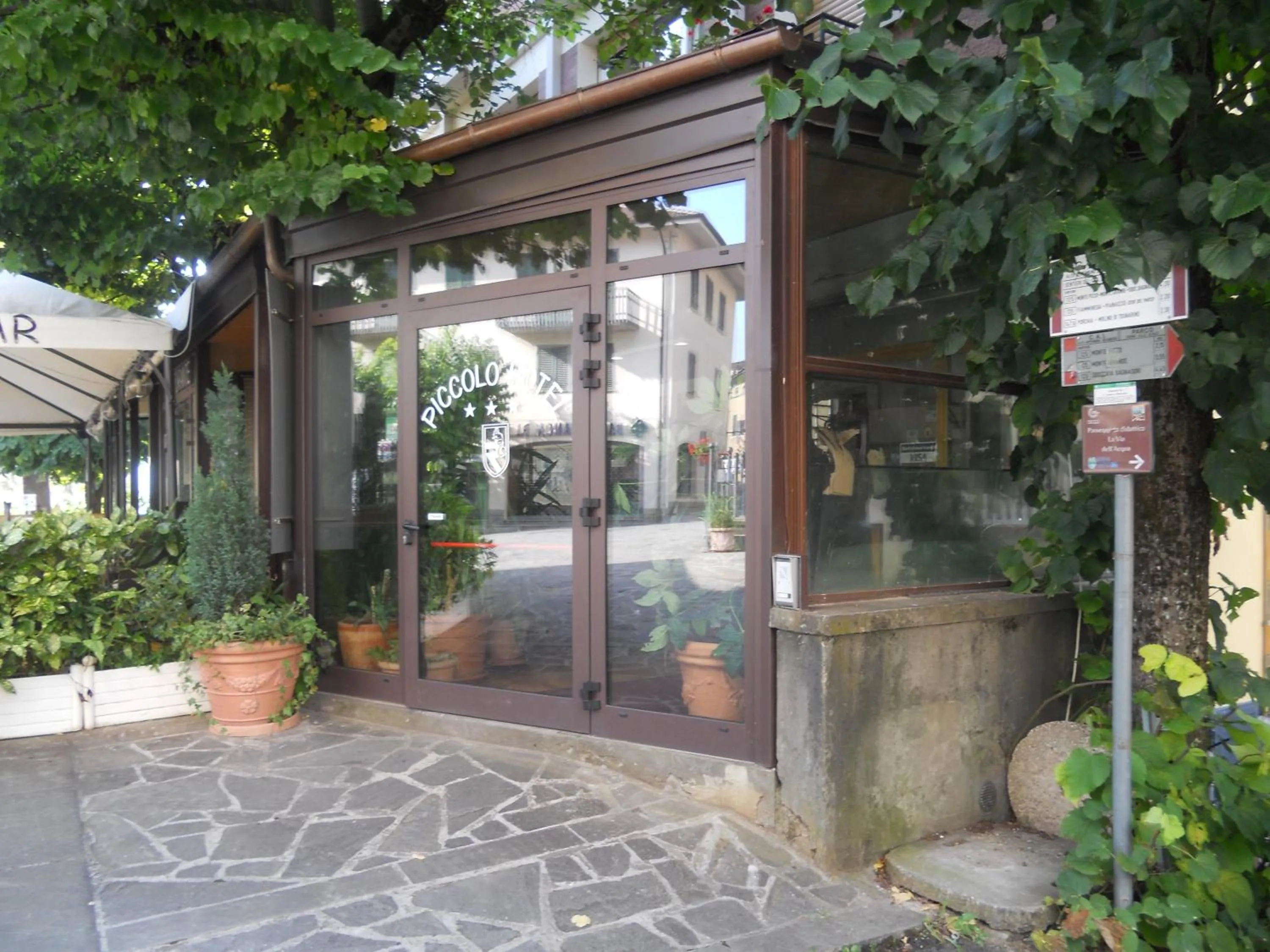 Facade/entrance in Piccolo Hotel