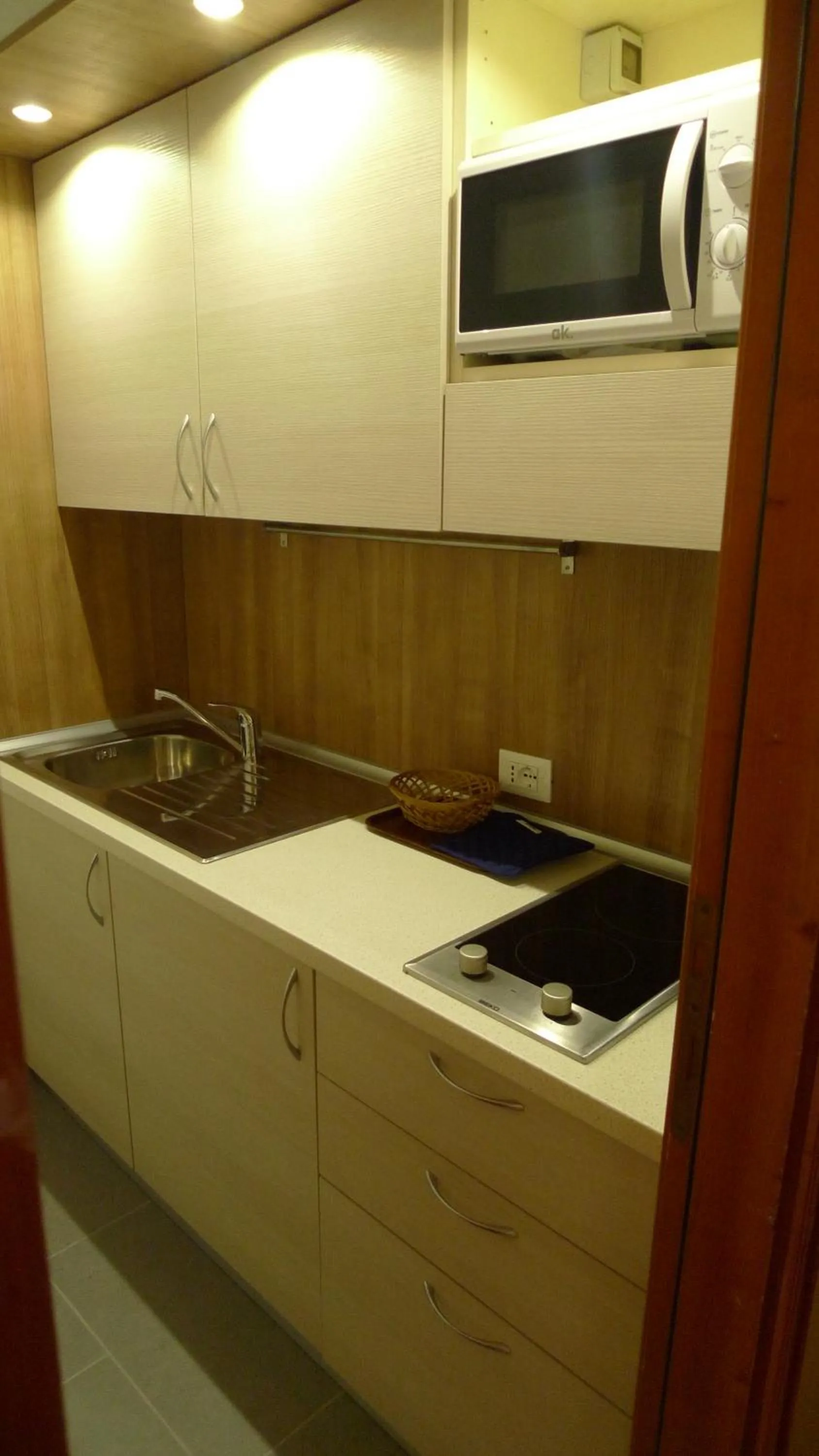 Kitchen or kitchenette in RTA Hotel Catturani