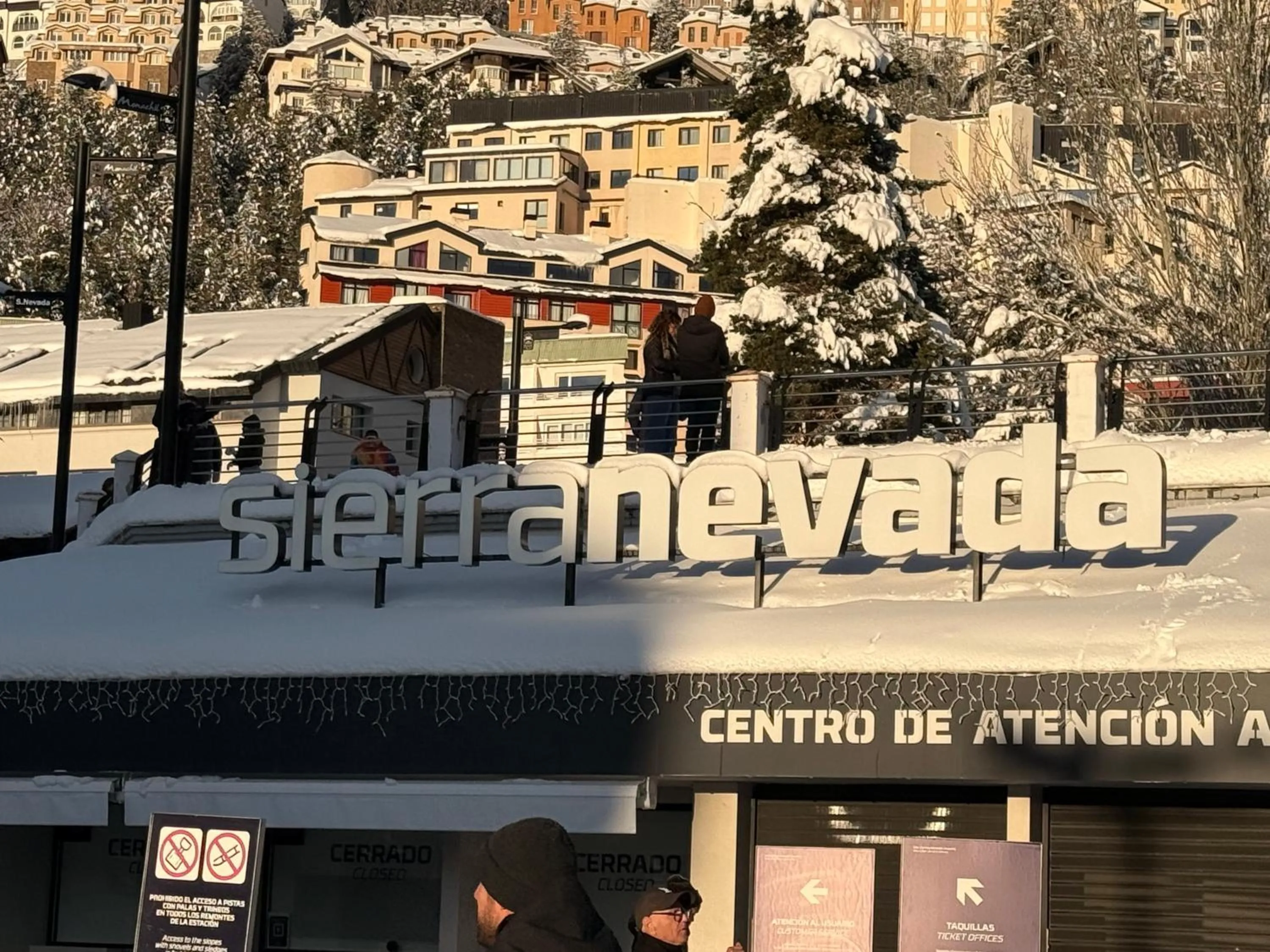 Skiing in Inside Plaza Sierra Nevada