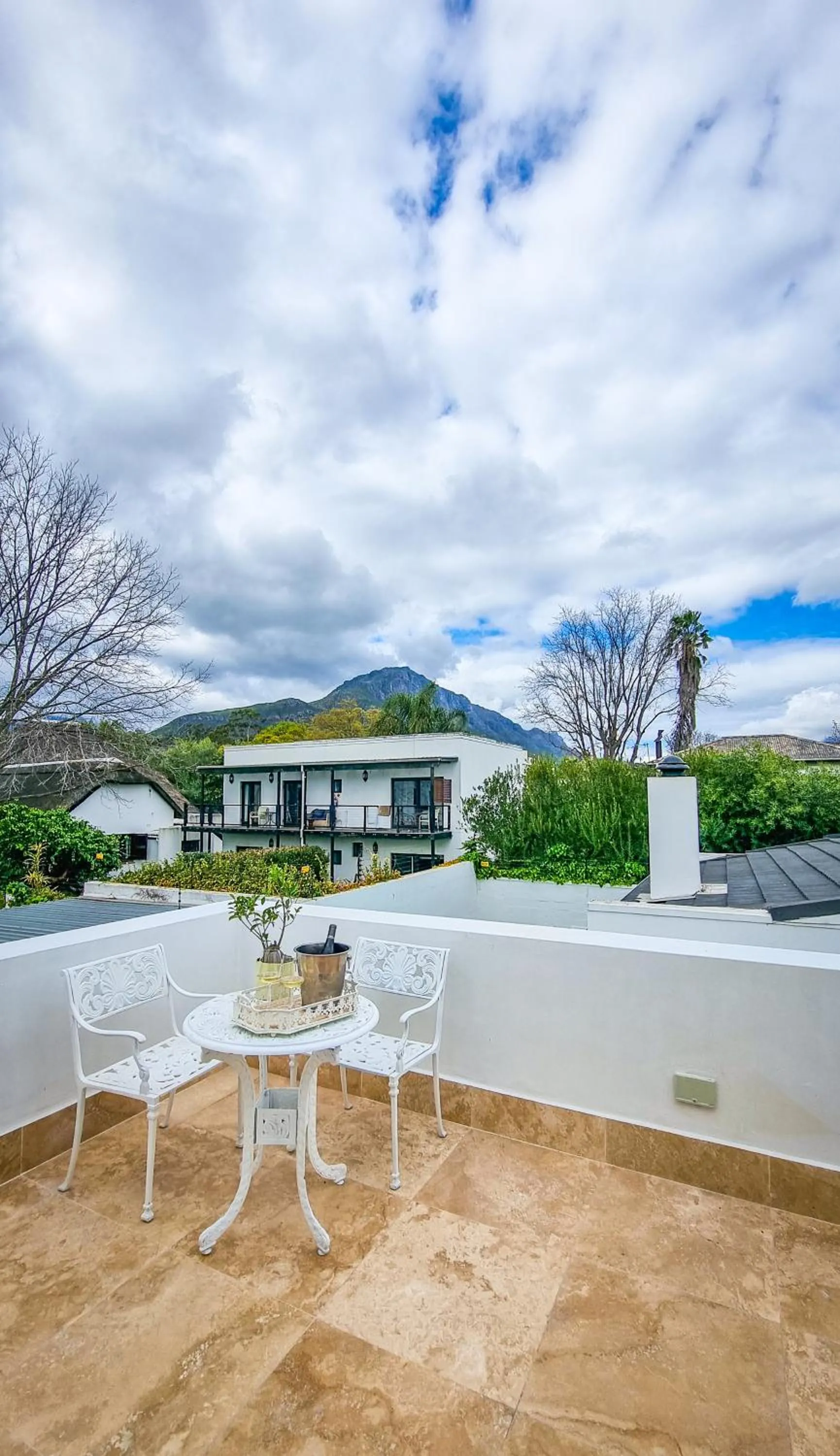 Patio in Batavia Boutique Hotel