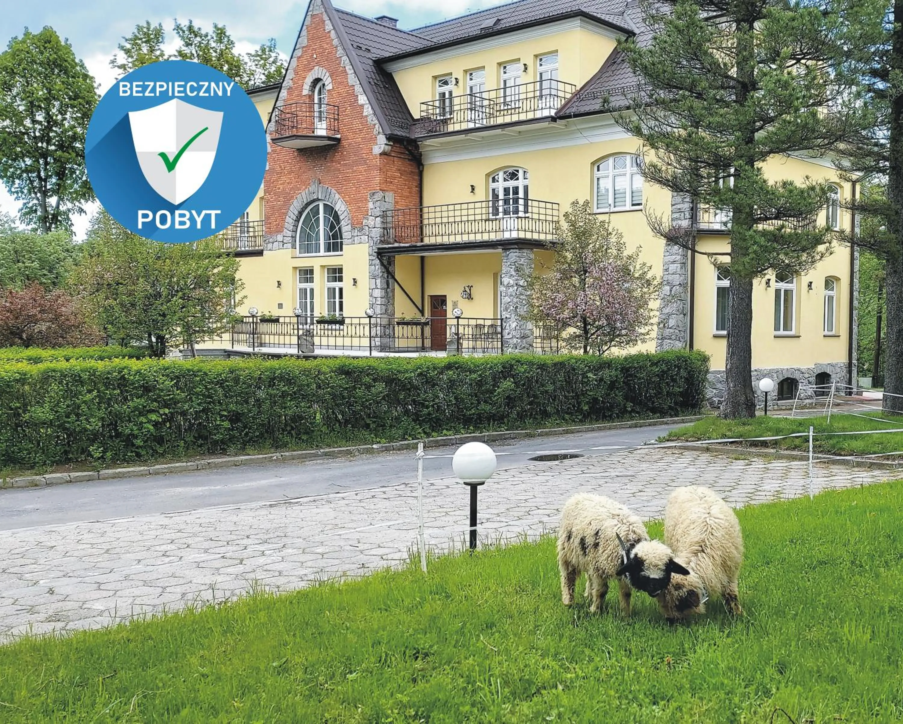 Garden in Halny Pensjonat