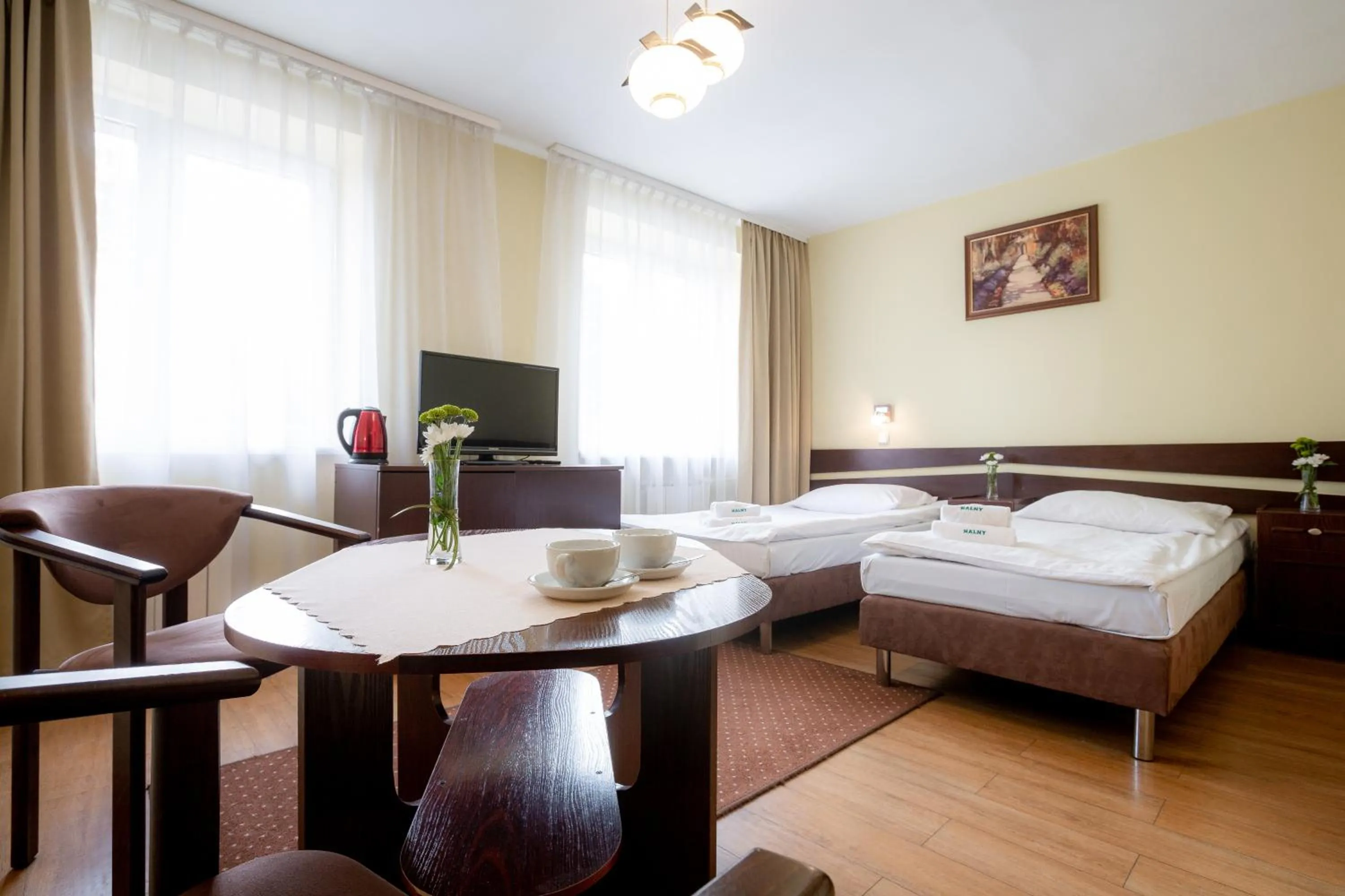 Bed in Halny Pensjonat