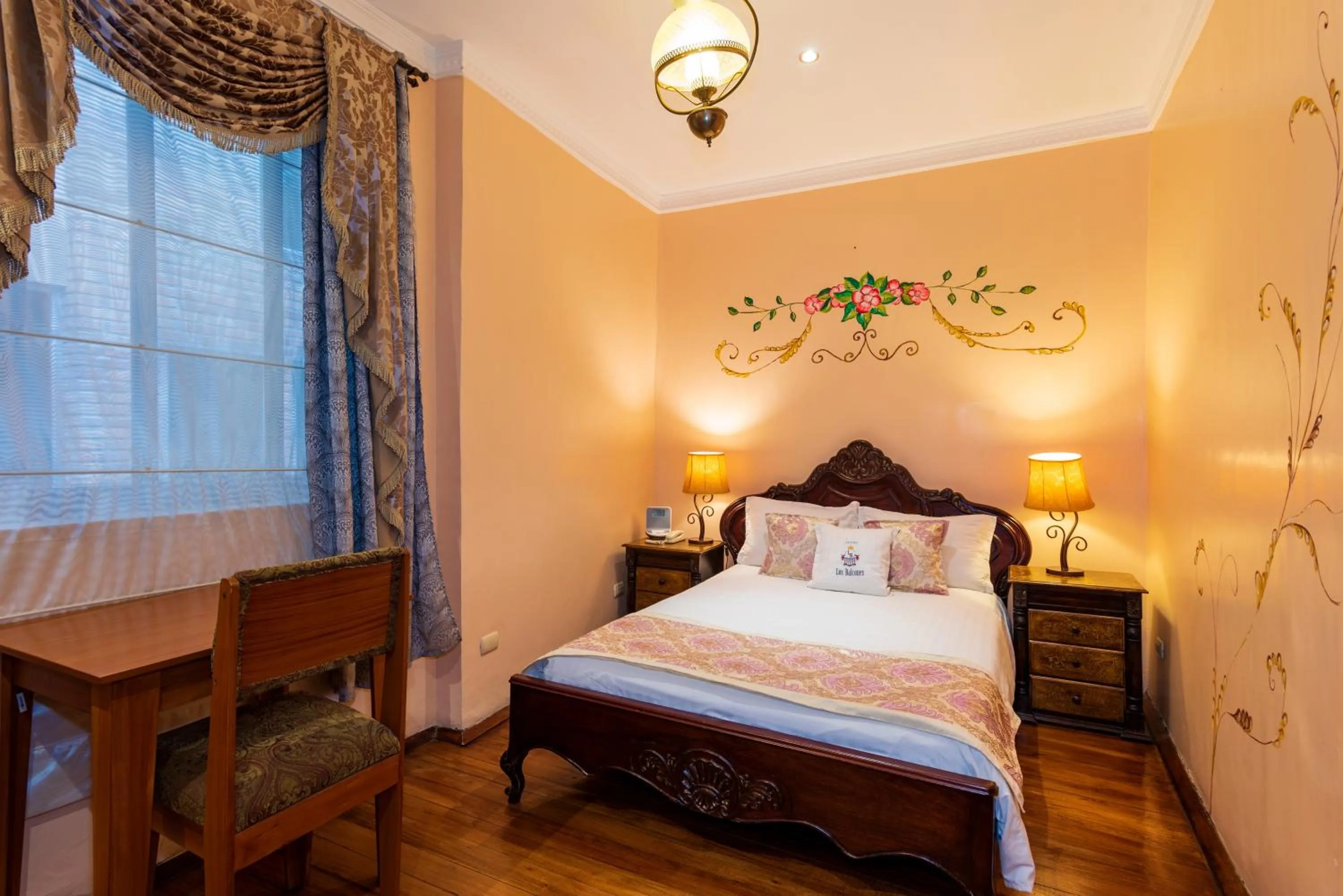 Bed in Hotel Boutique Los Balcones