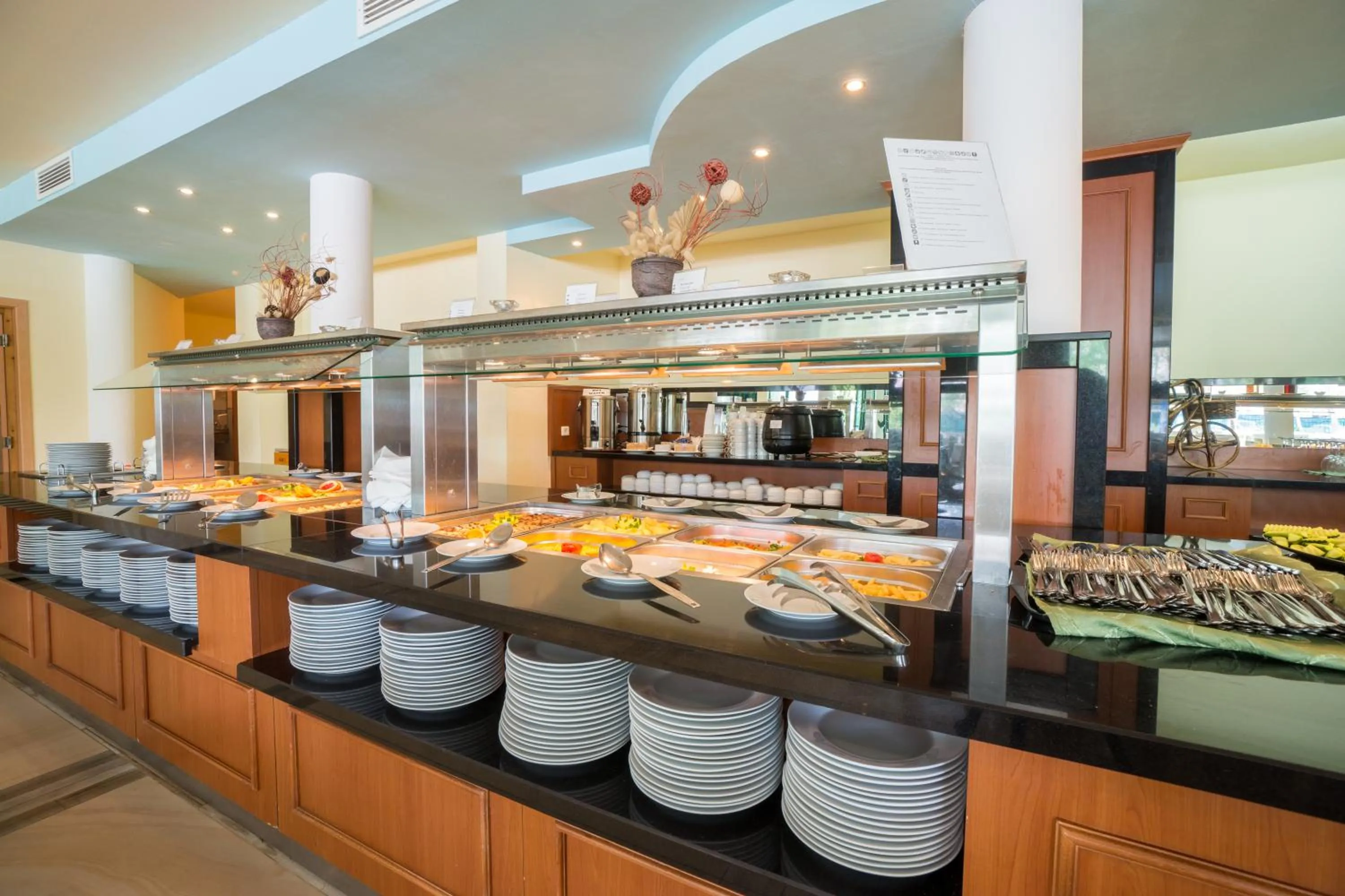 Food close-up in Perla Plaza Hotel - All Inclusive