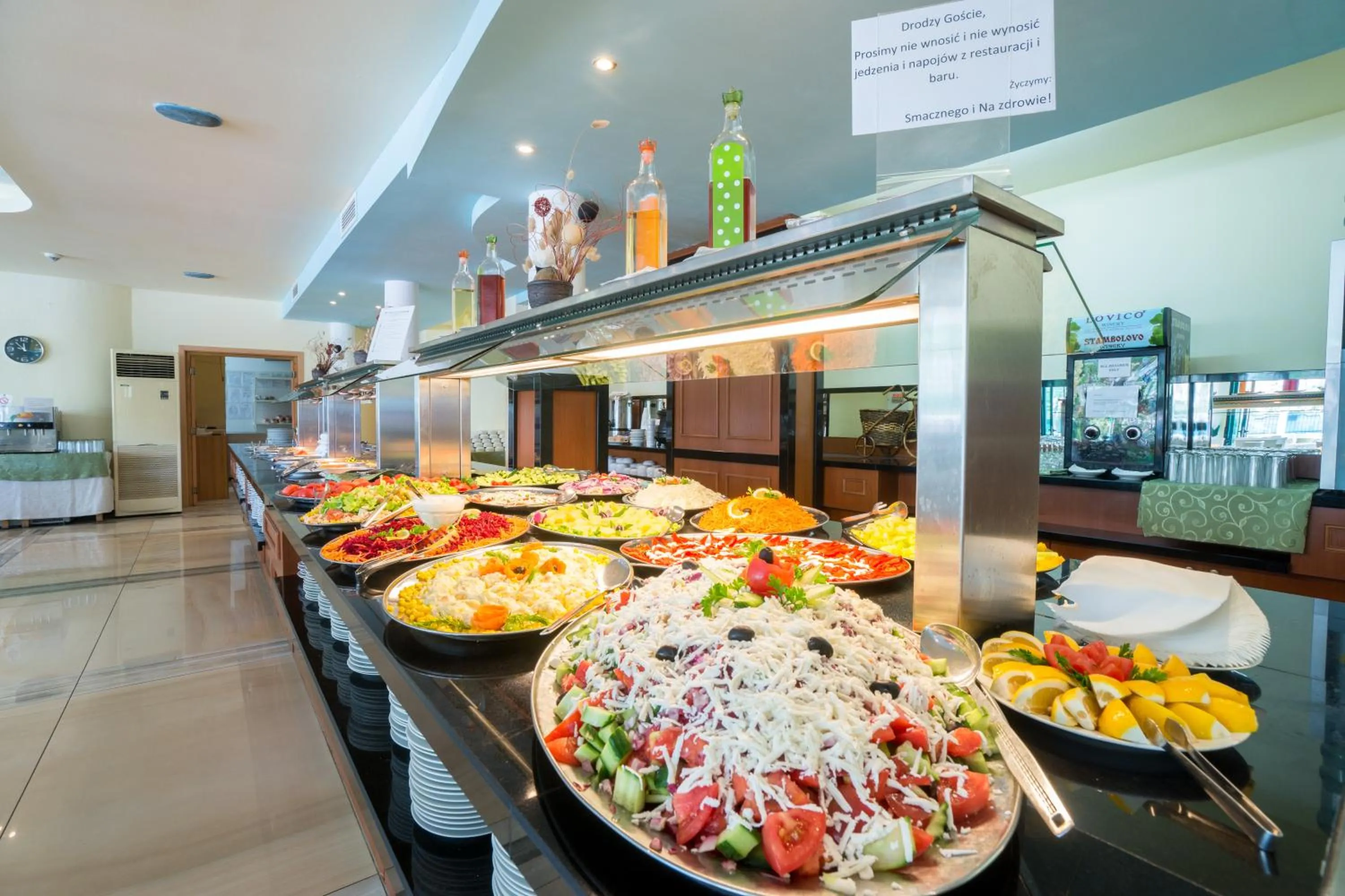 Food close-up in Perla Plaza Hotel - All Inclusive