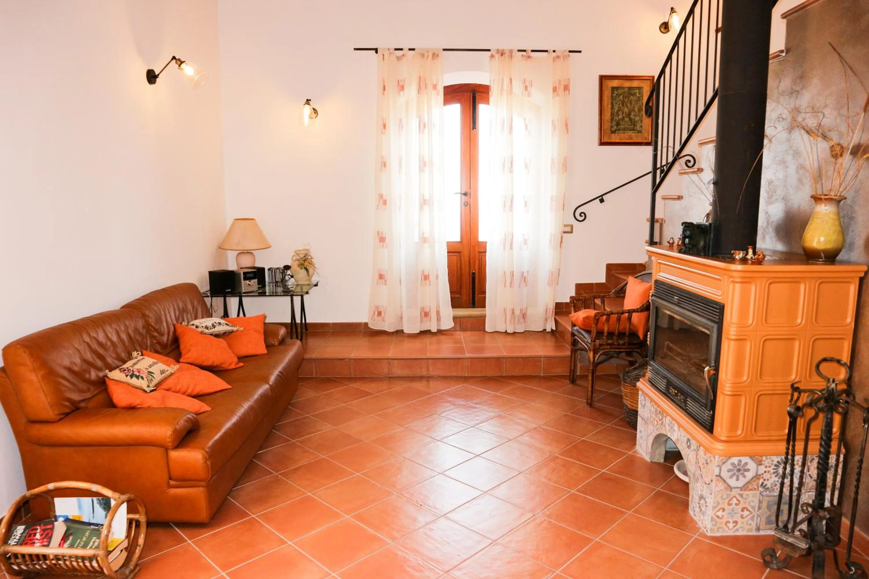 Decorative detail in B&B Le Ginestre